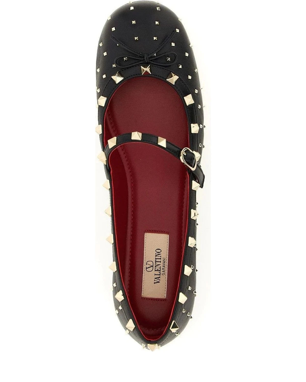 Valentino Garavani Ballet Flats in black, Lamb Leather — view 4