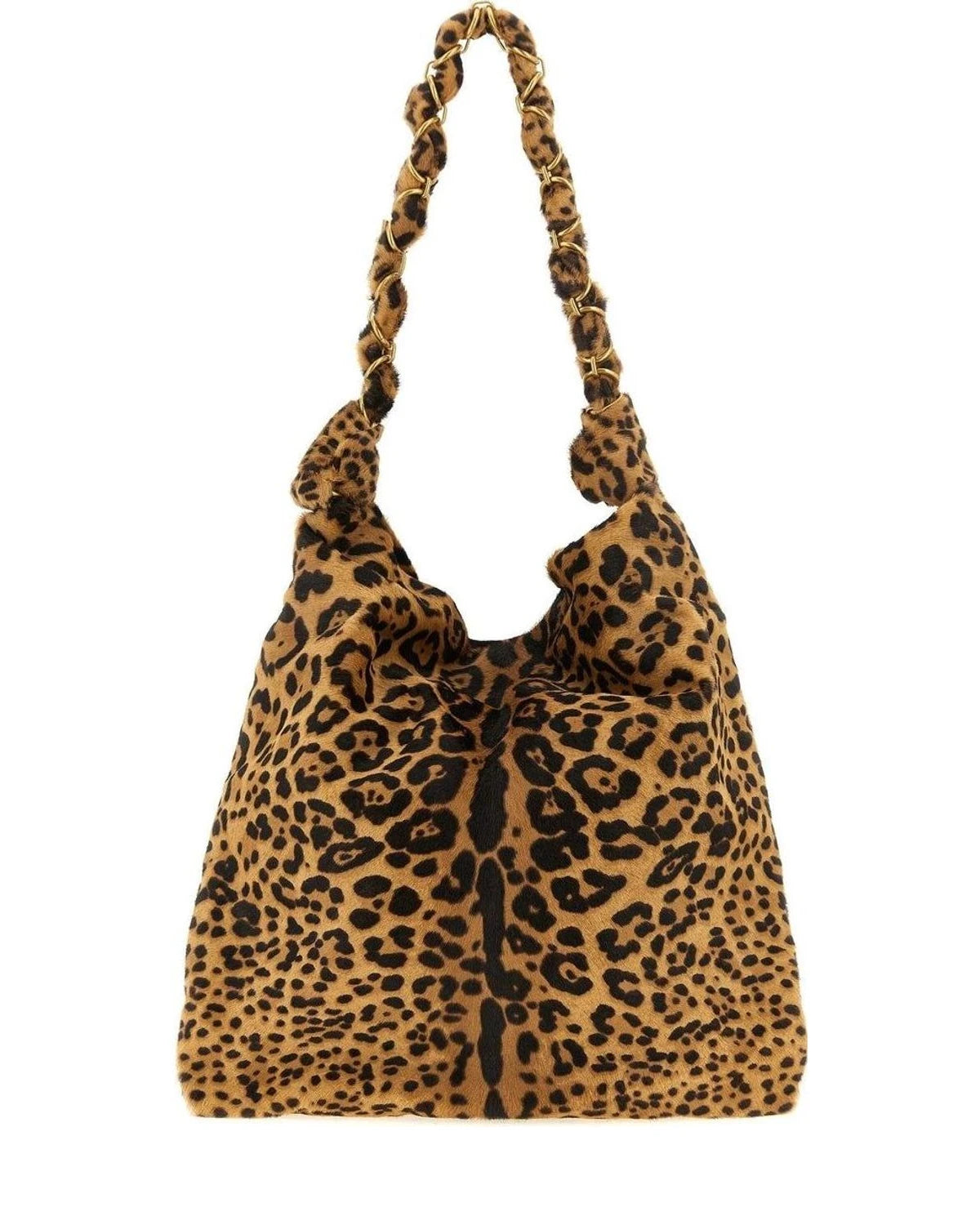 Saint Laurent Hobo Bag in brown, Calfskin Leather