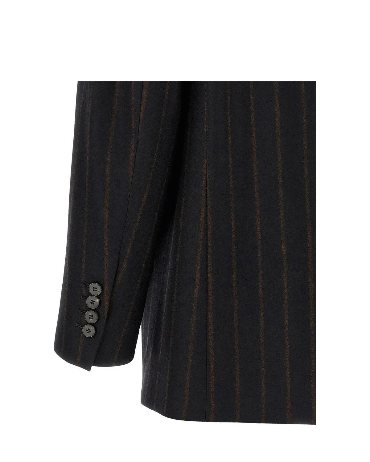 Alberto Biani Blazer in navy, Wool — view 4