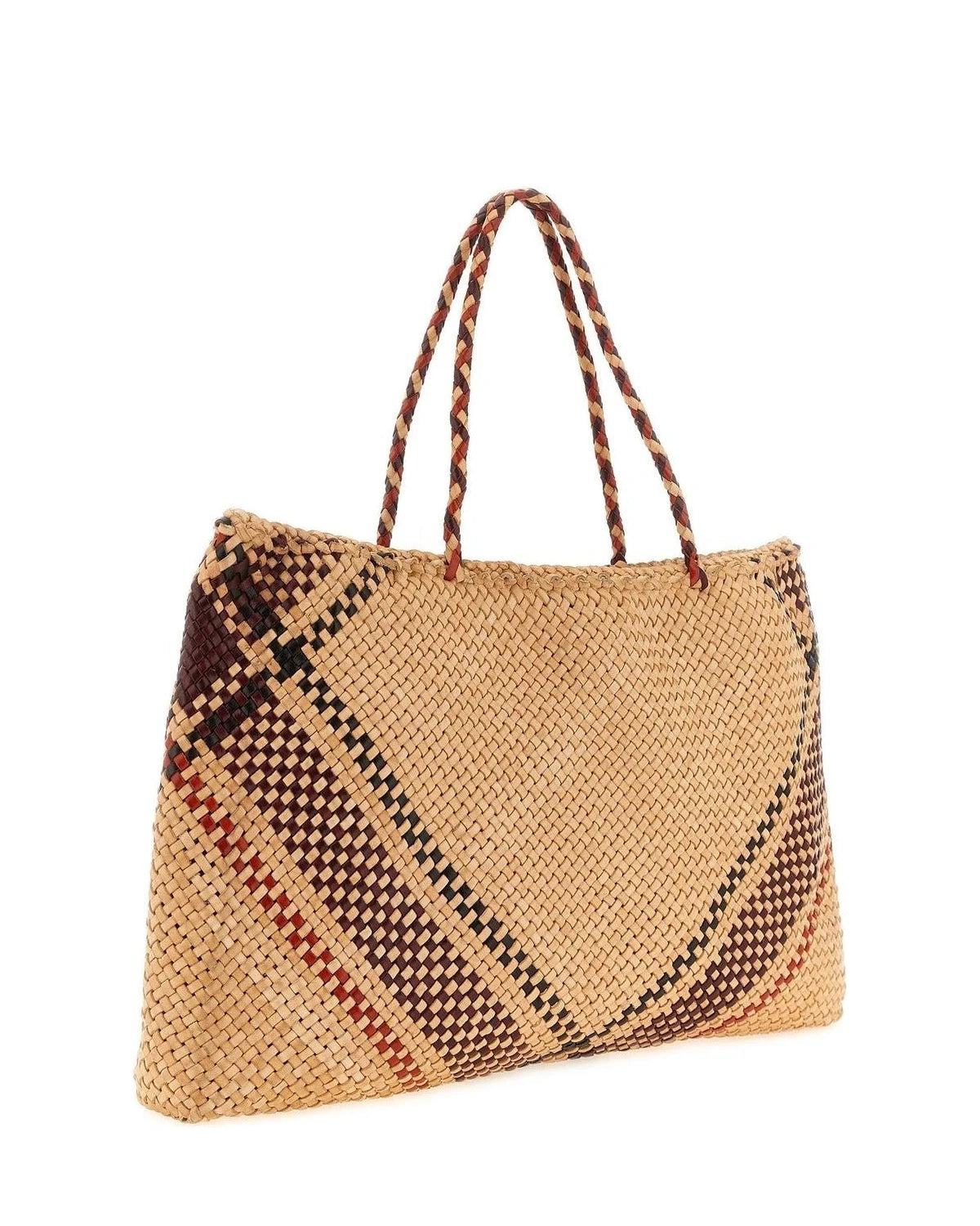 Dragon Diffusion Tote Bag in multicolor, Calfskin Leather — view 2