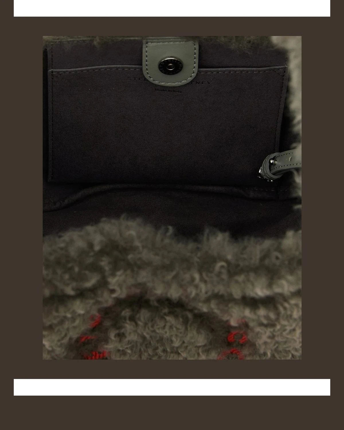 Stella McCartney Shoulder Bag in gray, Polyester โ view 4