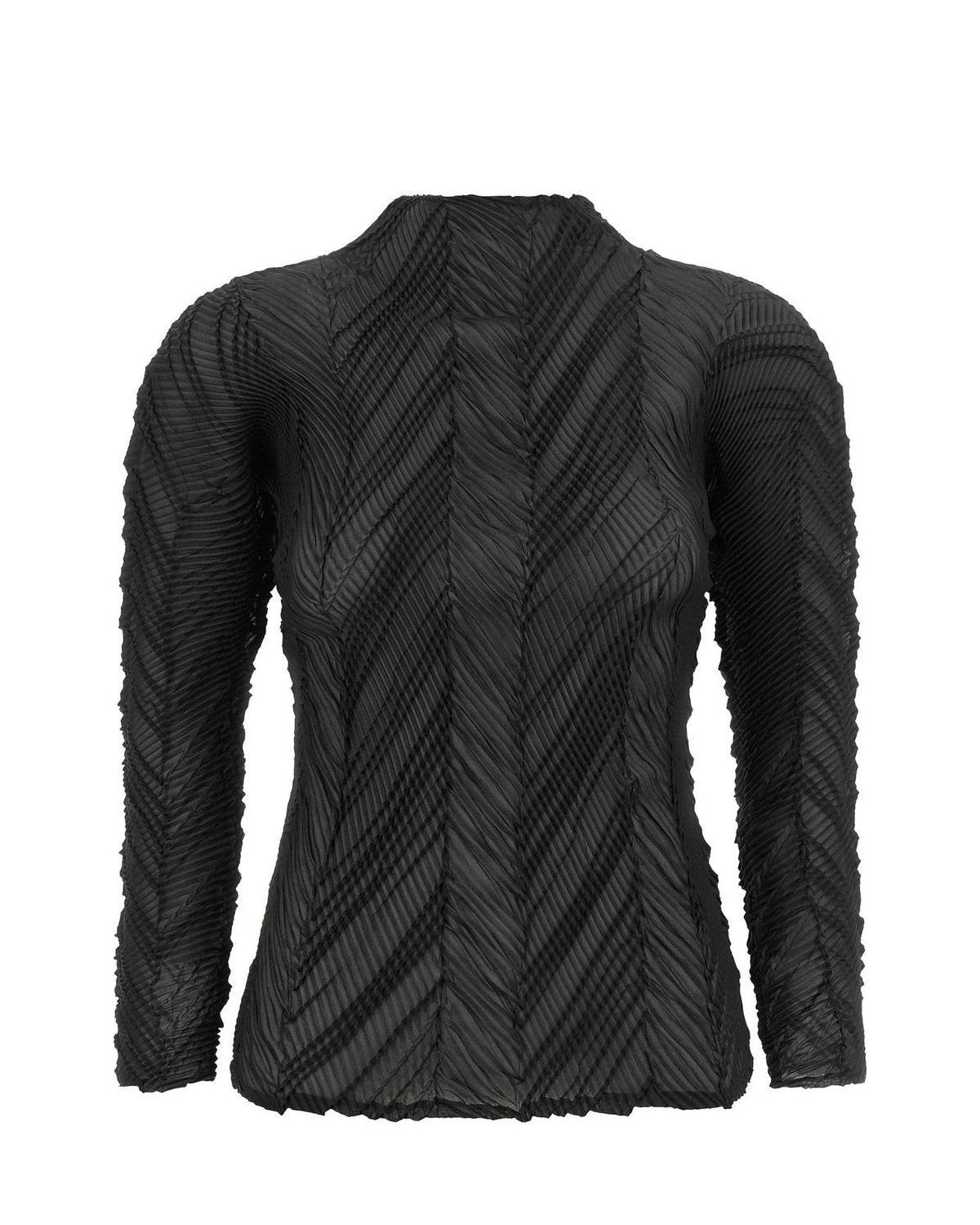 Issey Miyake Cardigan in black, Polyester