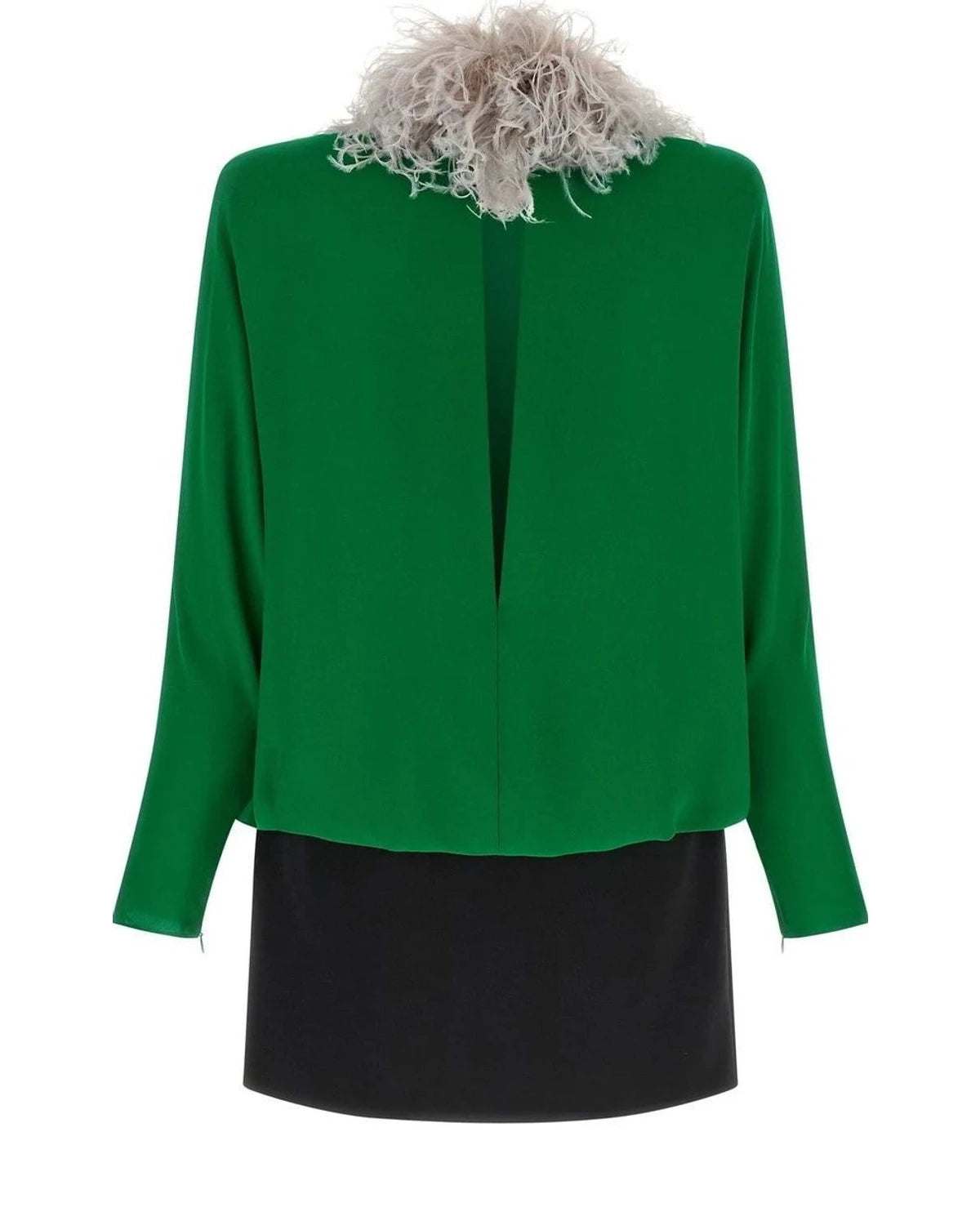 Valentino Garavani Dresse in green, Silk — view 3