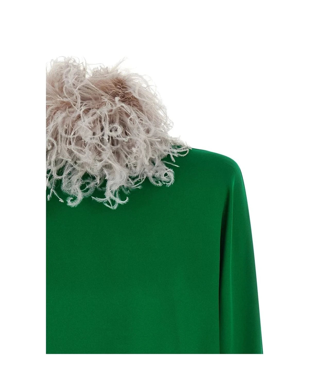Valentino Garavani Dresse in green, Silk — view 4