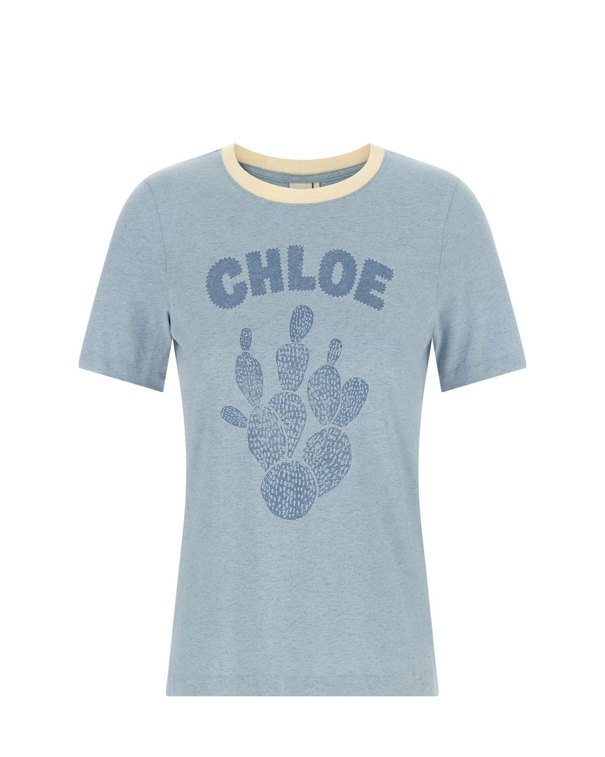 Chloé T-Shirt in blue, Cotton