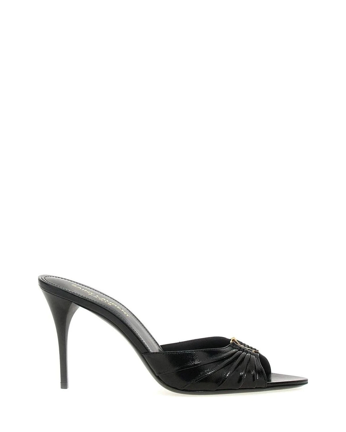 Saint Laurent Sandals in black, Lamb Leather