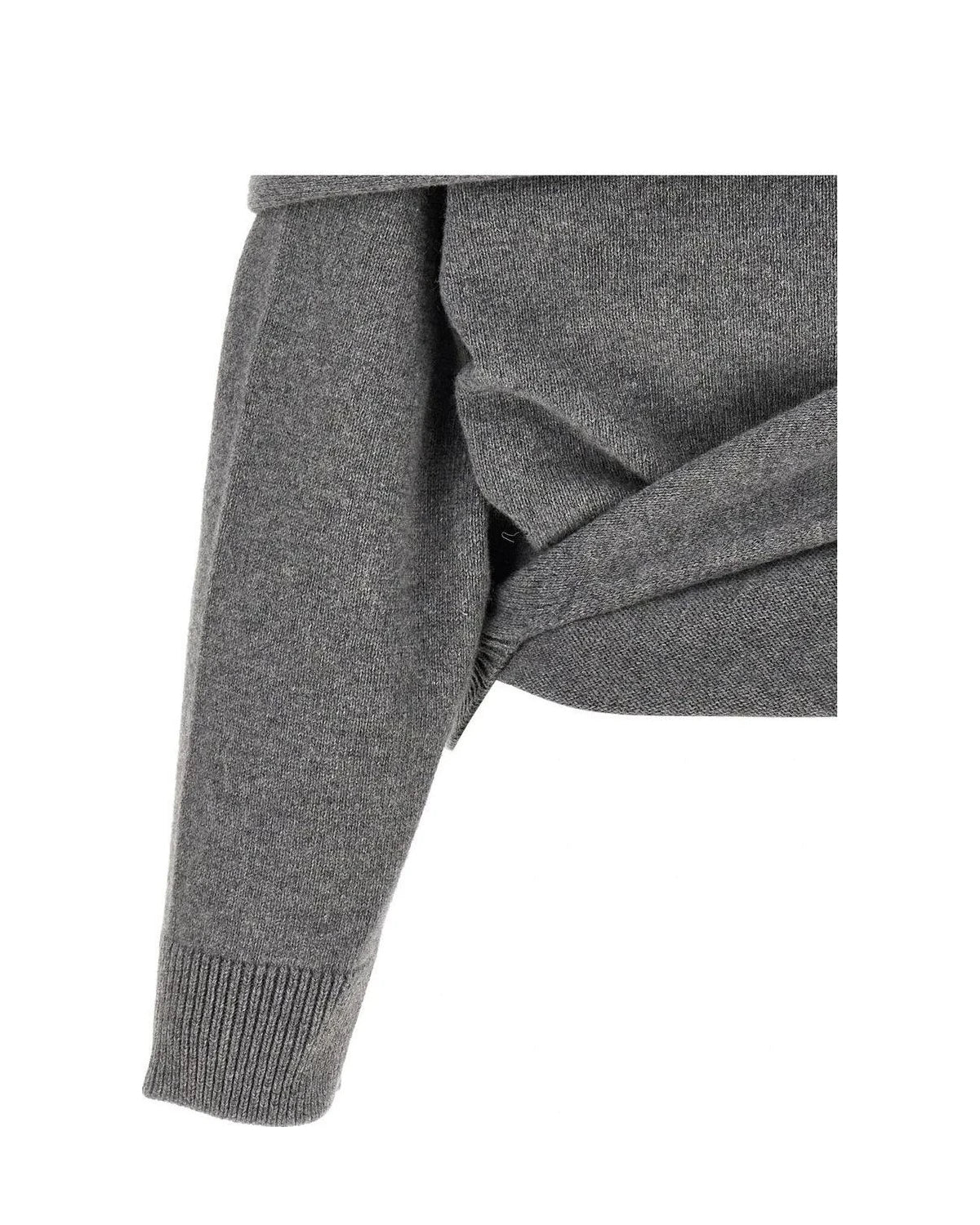 Armarium Sweater in gray, Wool — view 4
