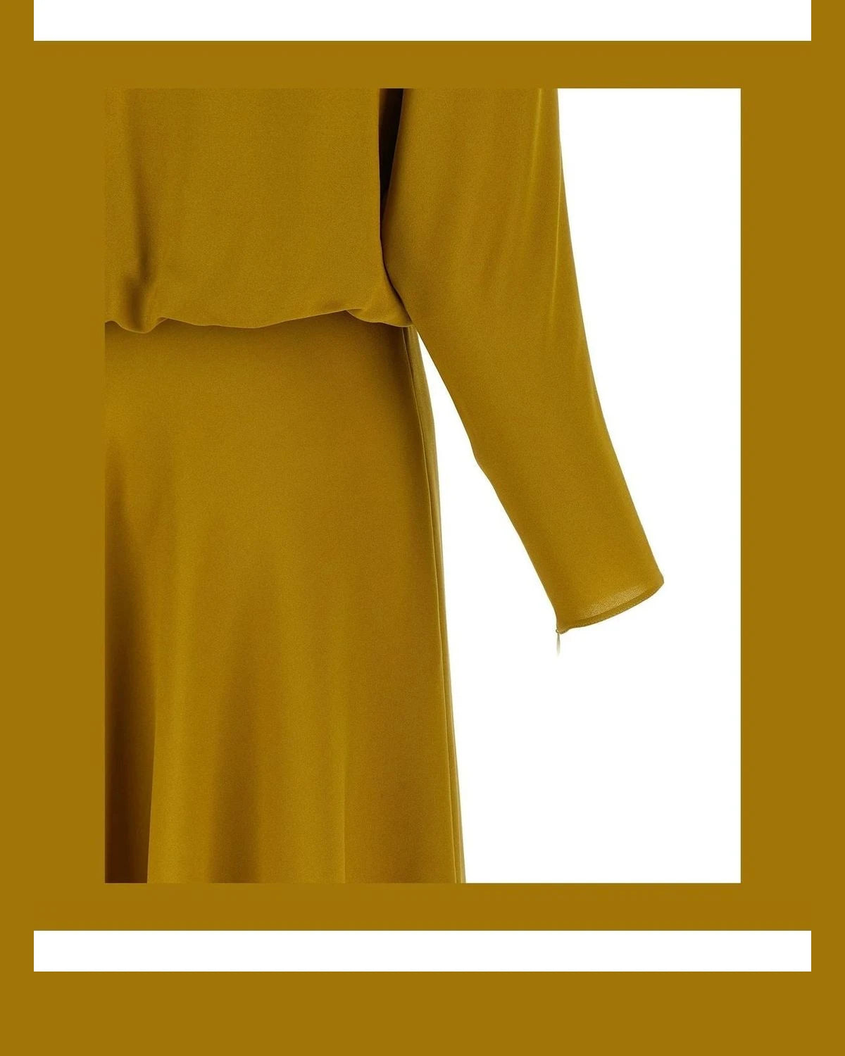 Valentino Garavani Dresse in yellow, Silk — view 5