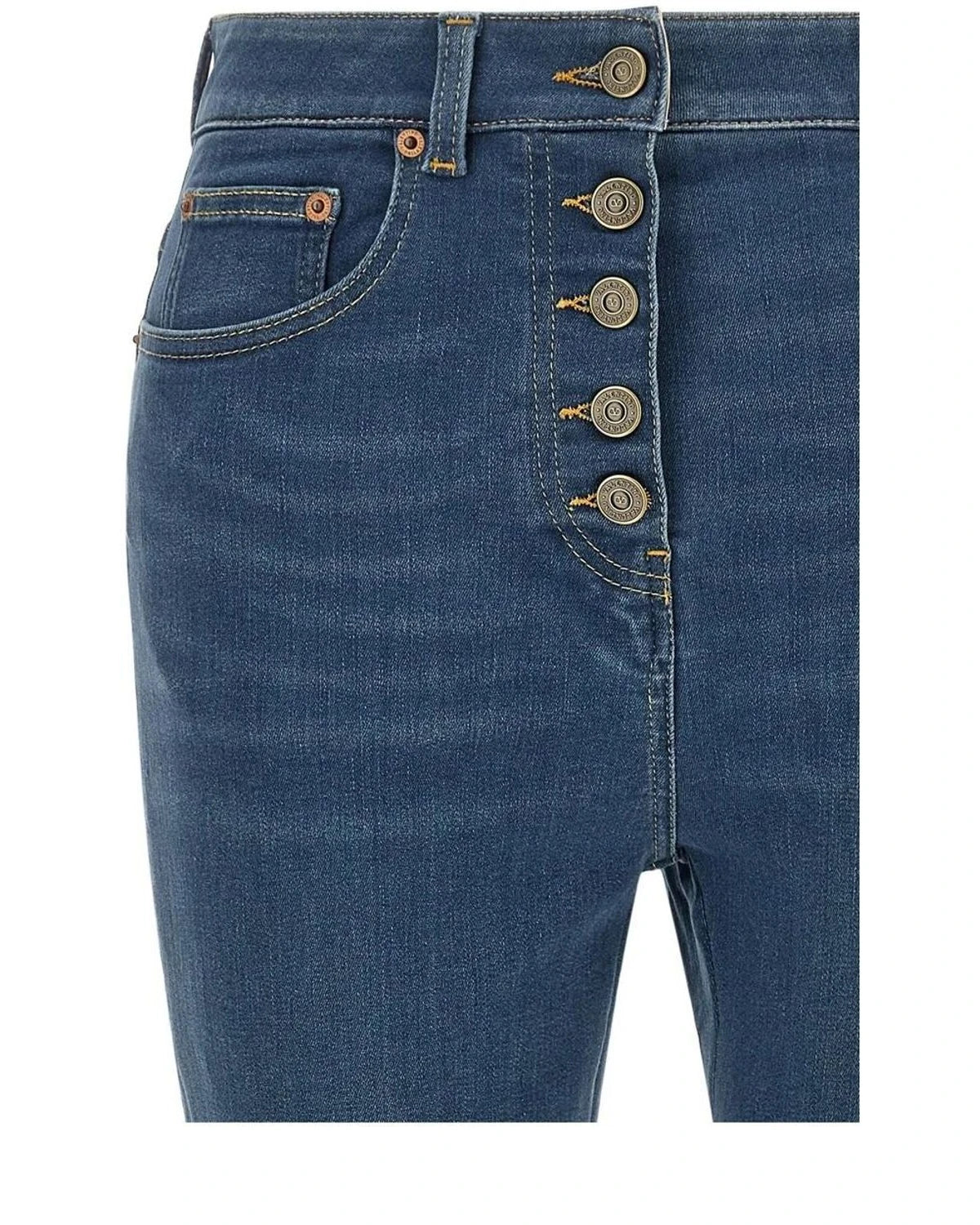 Valentino Garavani Jean in blue, Cotton Denim — view 3