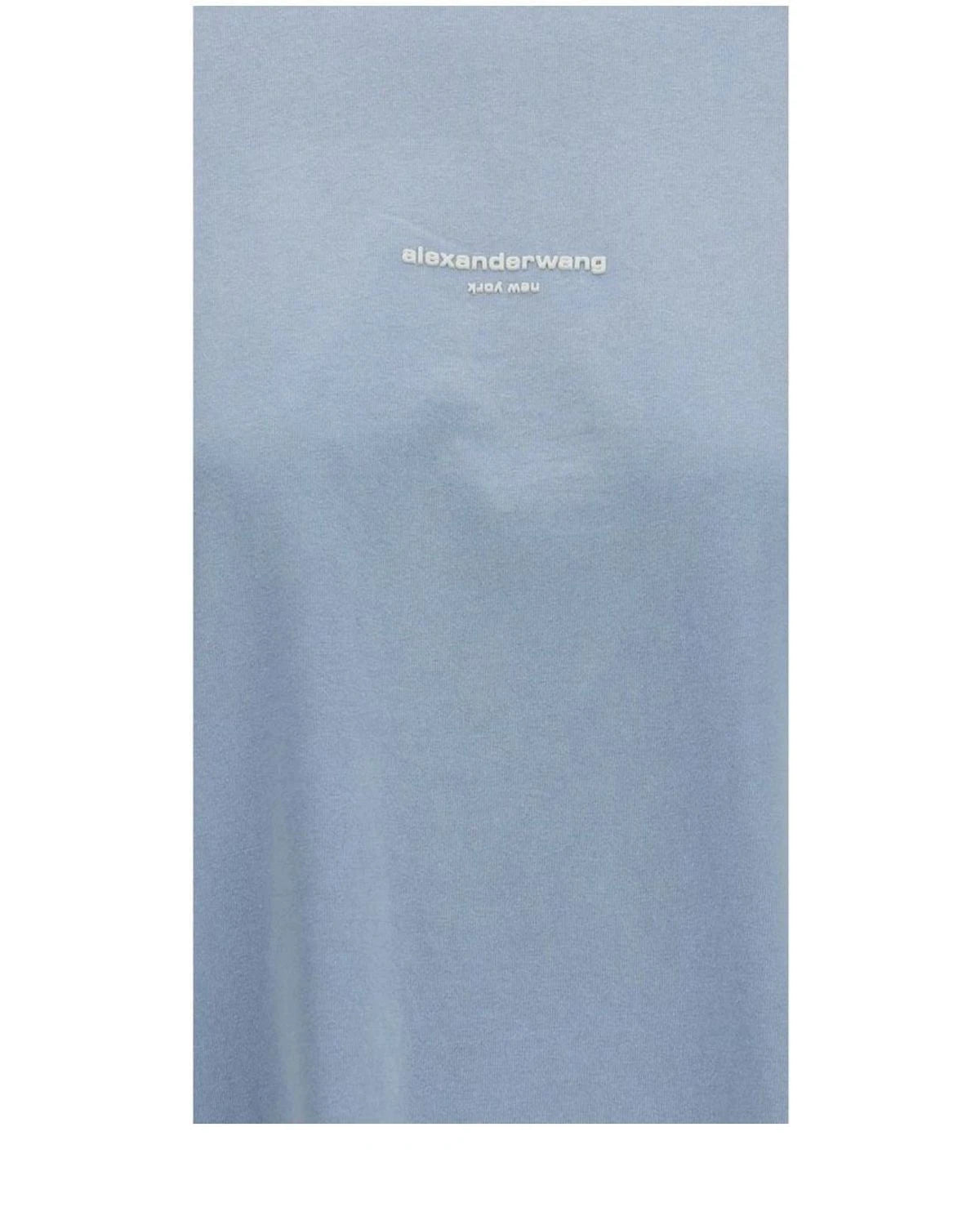 Alexander Wang T-Shirt in blue, Cotton โ view 3
