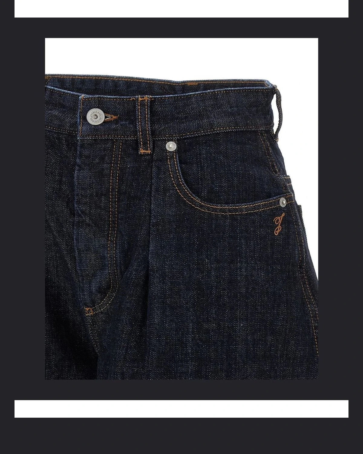 Jacquemus Jean in blue, Cotton — view 3
