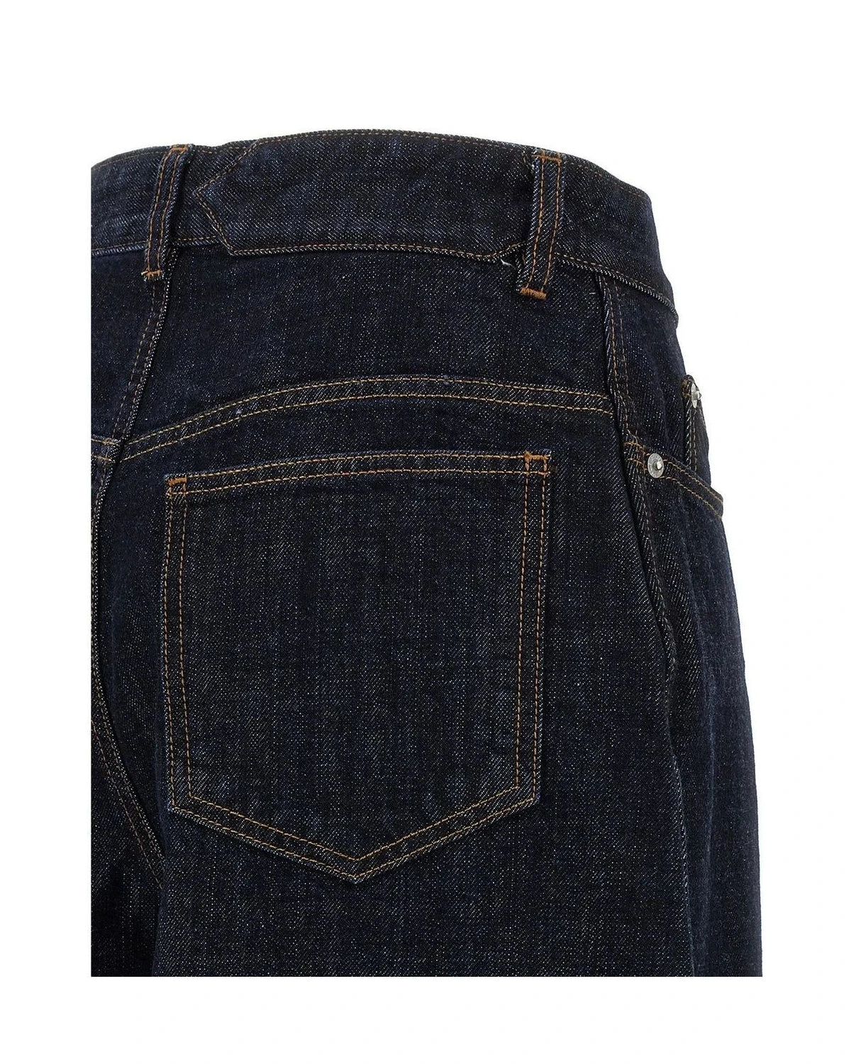 Jacquemus Jean in blue, Cotton — view 4