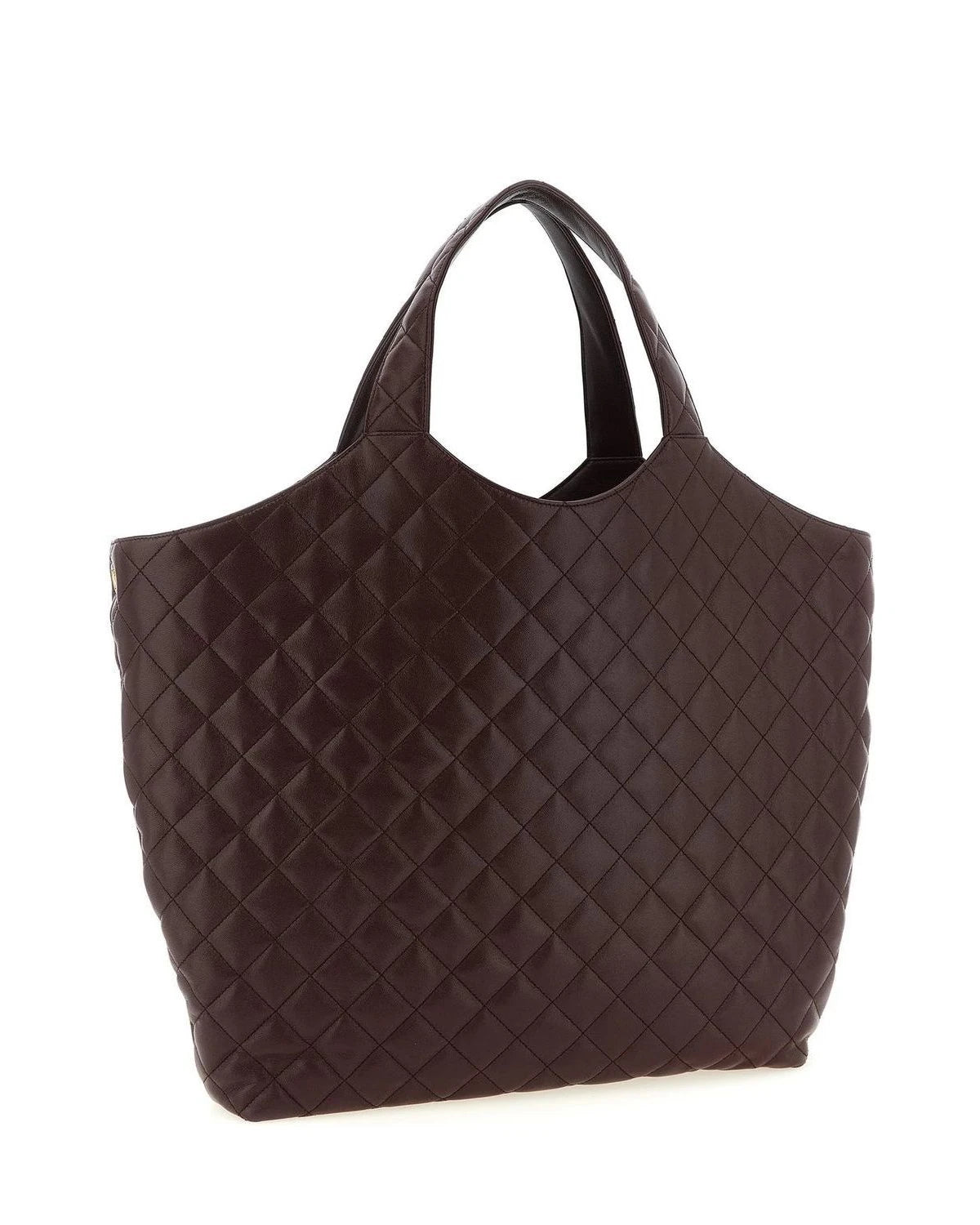 Saint Laurent Tote Bag in red, Lamb Leather — view 2