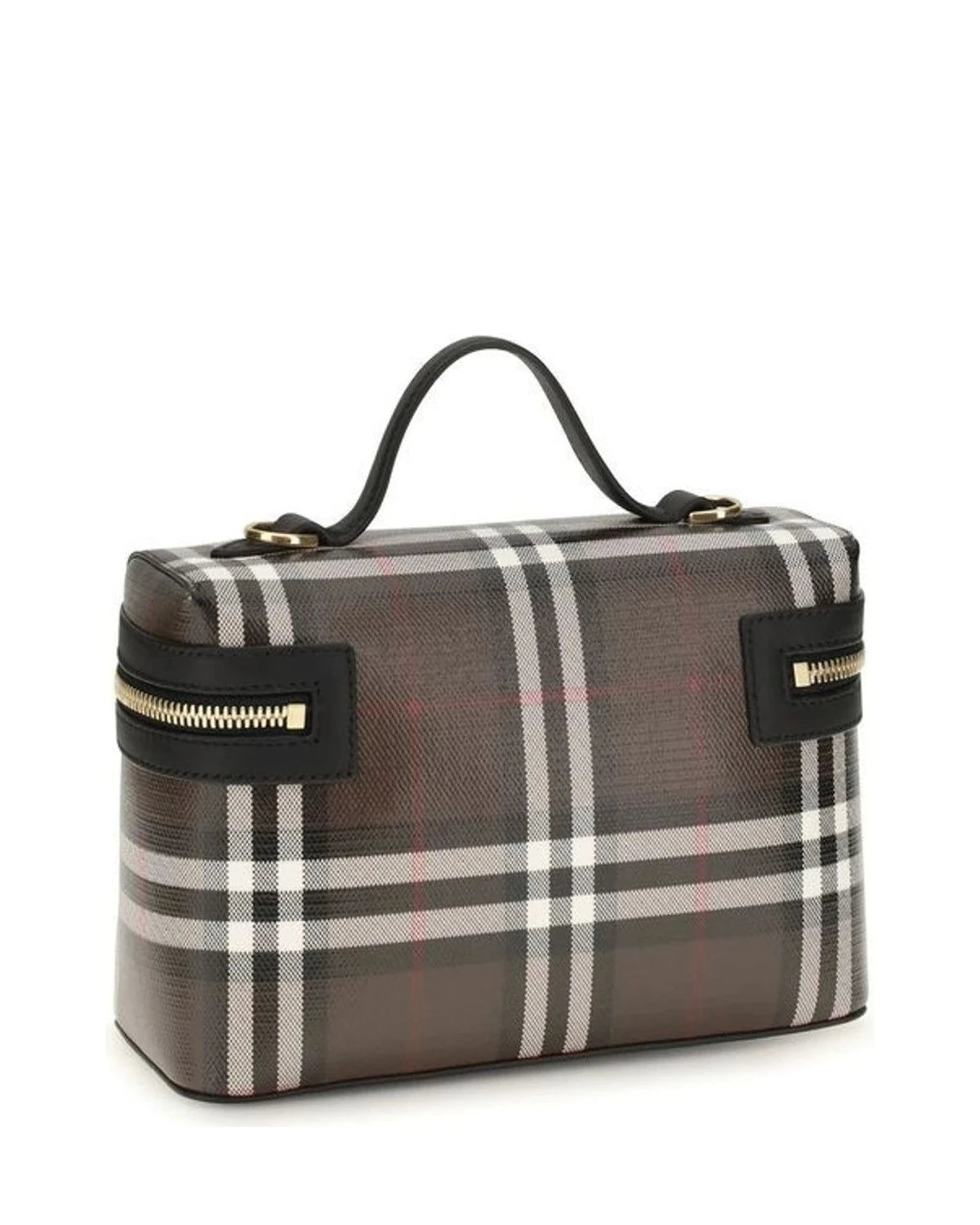 Burberry Makeup Bag in brown, Cotton — view 3