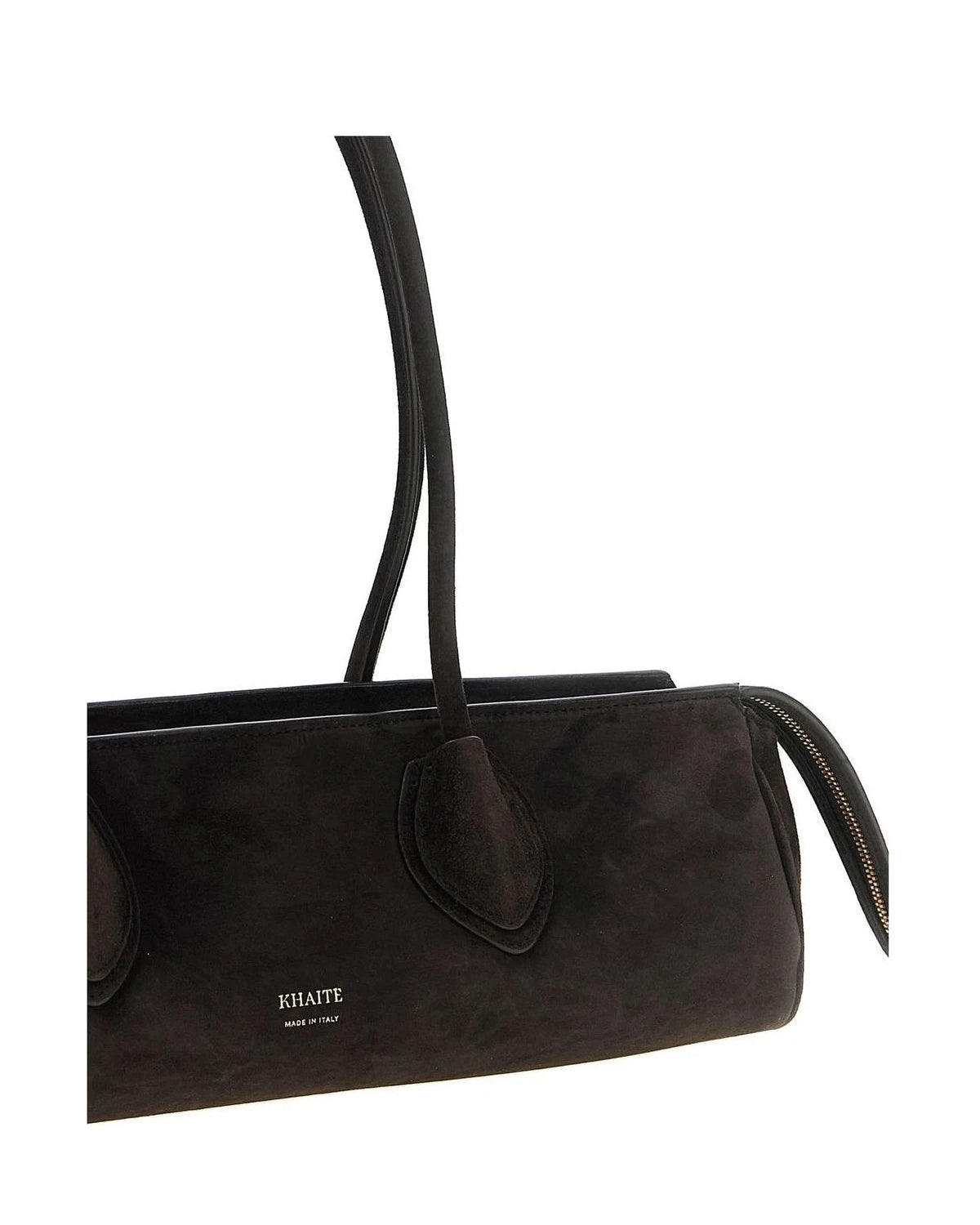 Khaite Shoulder Bag in brown, Calfskin Leather — view 3