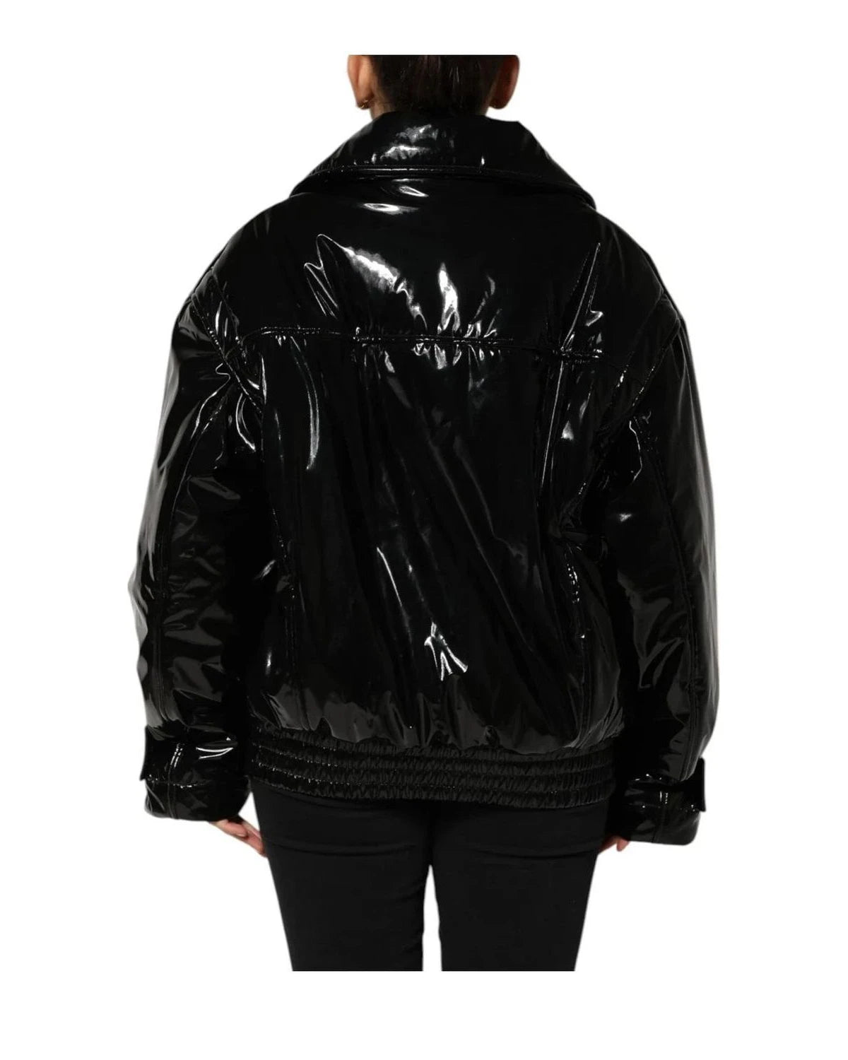 Dolce & Gabbana Bomber Jacket in black, Polyester โ view 4