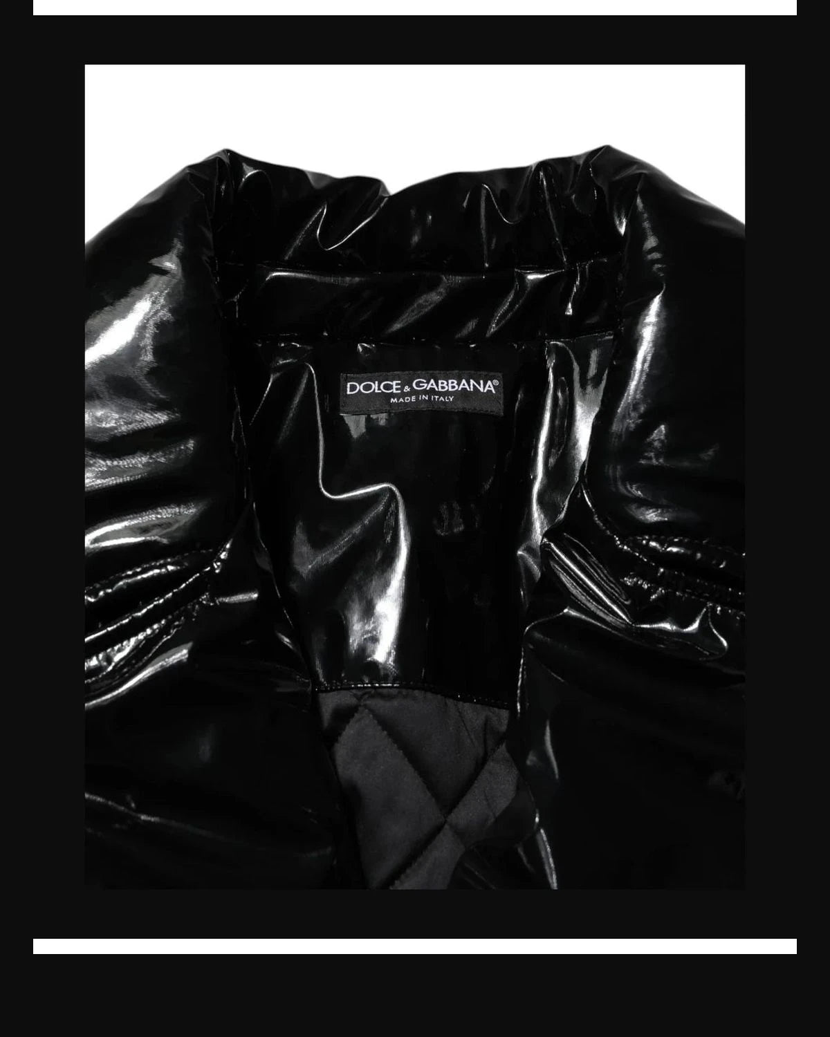 Dolce & Gabbana Bomber Jacket in black, Polyester โ view 7