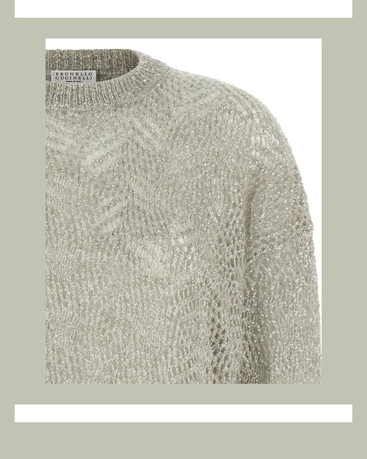 Brunello Cucinelli Sweater in gray β view 3