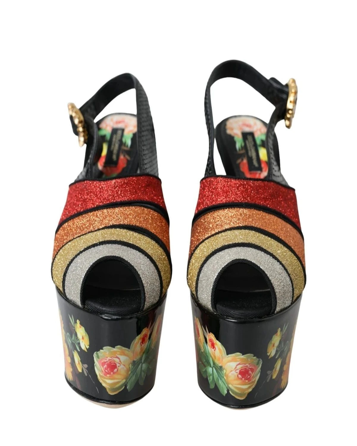Dolce & Gabbana Sandals in multicolor, Lurex — view 2
