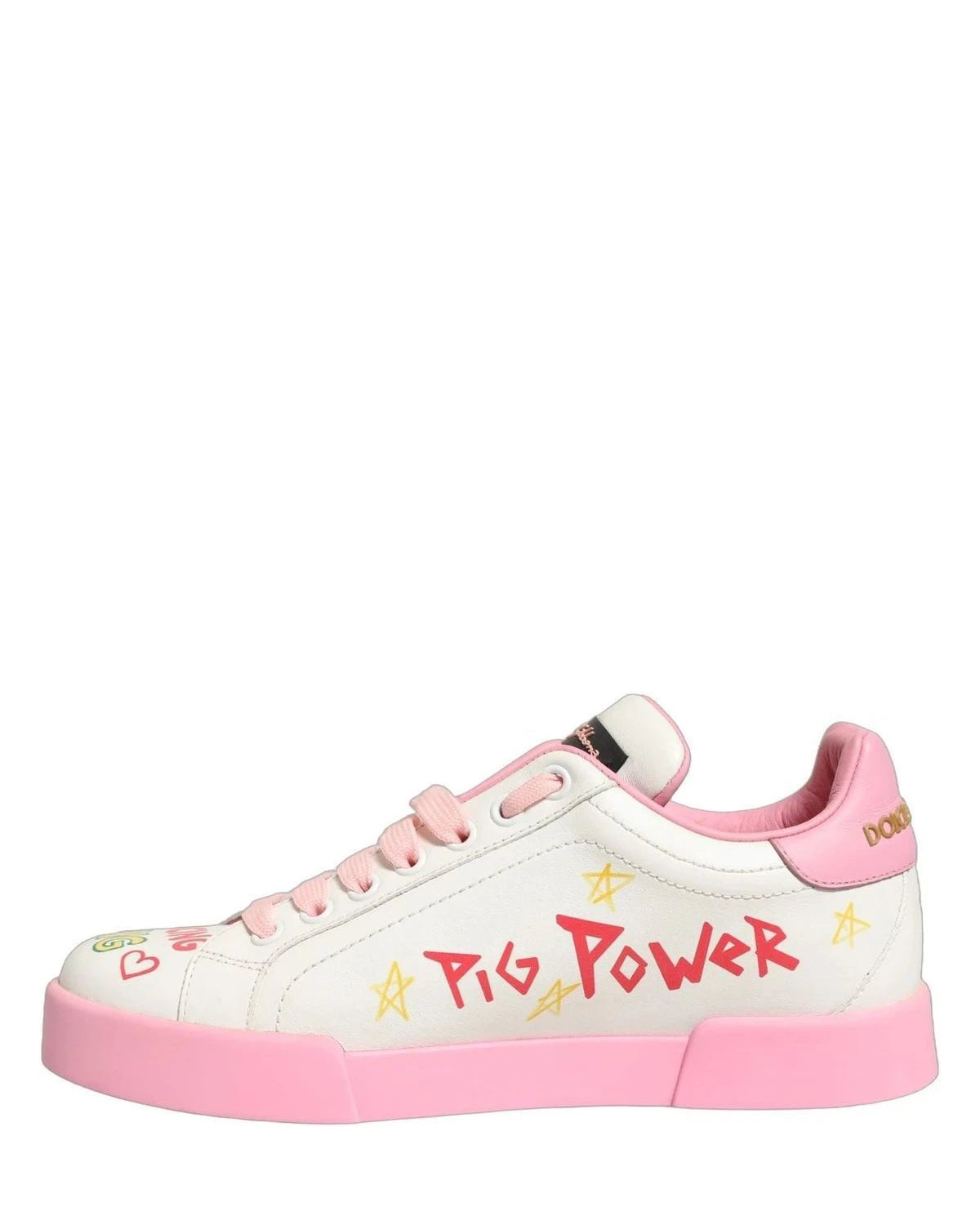 Dolce & Gabbana Sneakers in white, Calf Leather — view 6