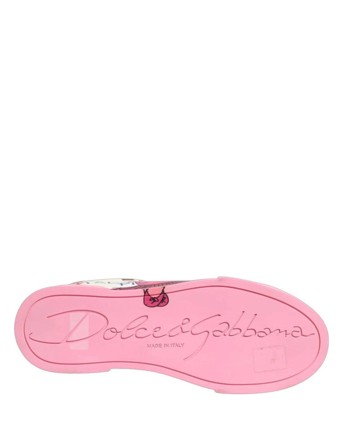 Dolce & Gabbana Sneakers in white, Calf Leather — view 7