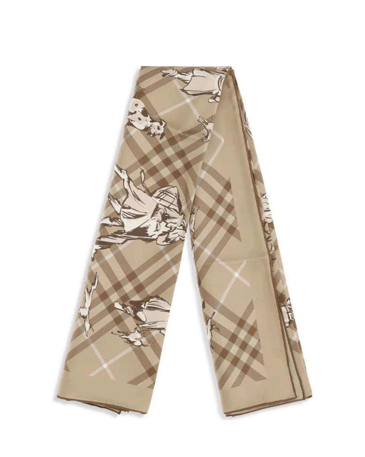 Burberry Scarves & Shawl in beige, Silk — view 2