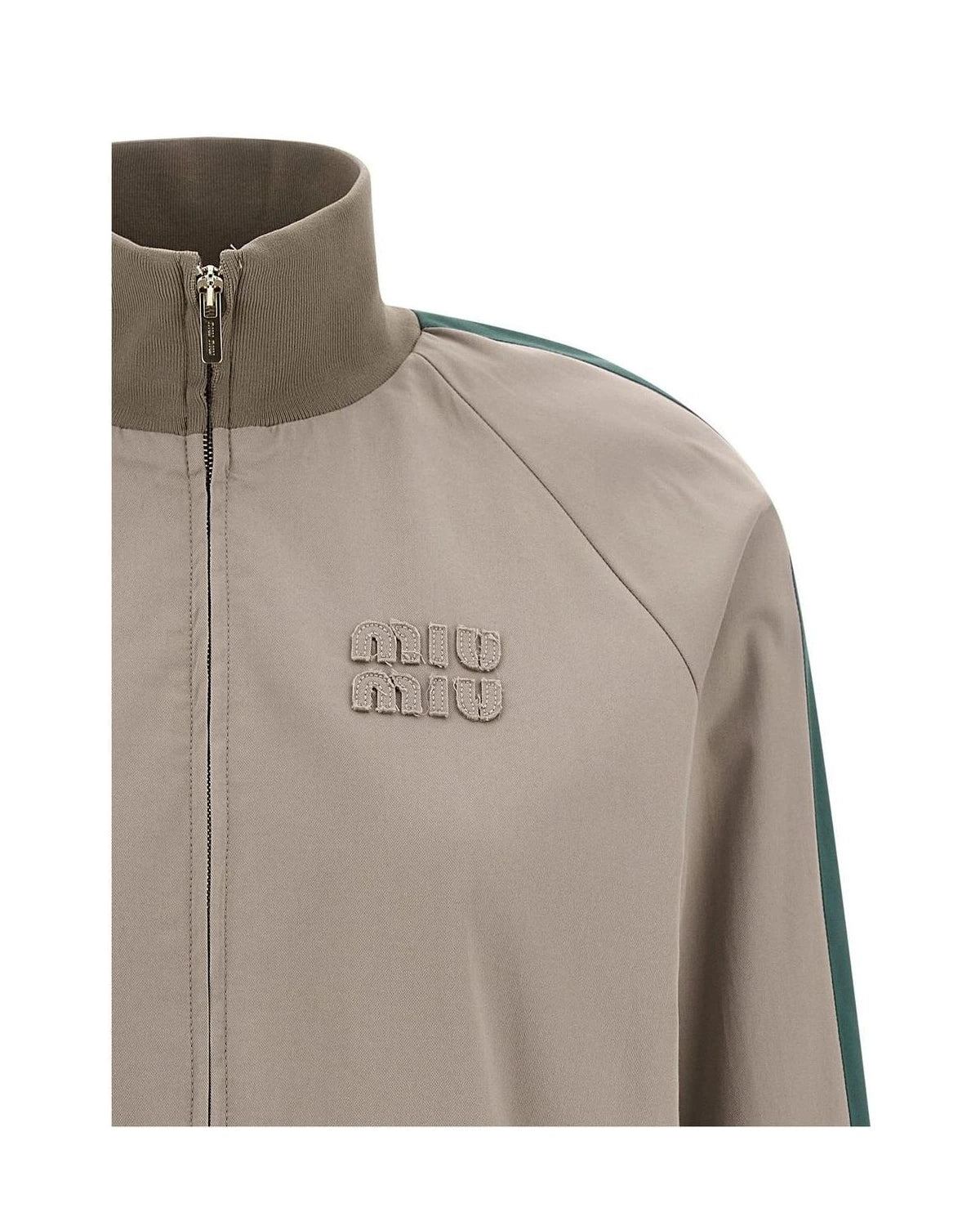 Miu Miu Track Jacket in gray β view 4