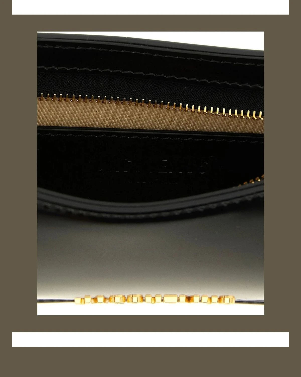 Jacquemus Shoulder Bag in black, Calfskin Leather — view 4