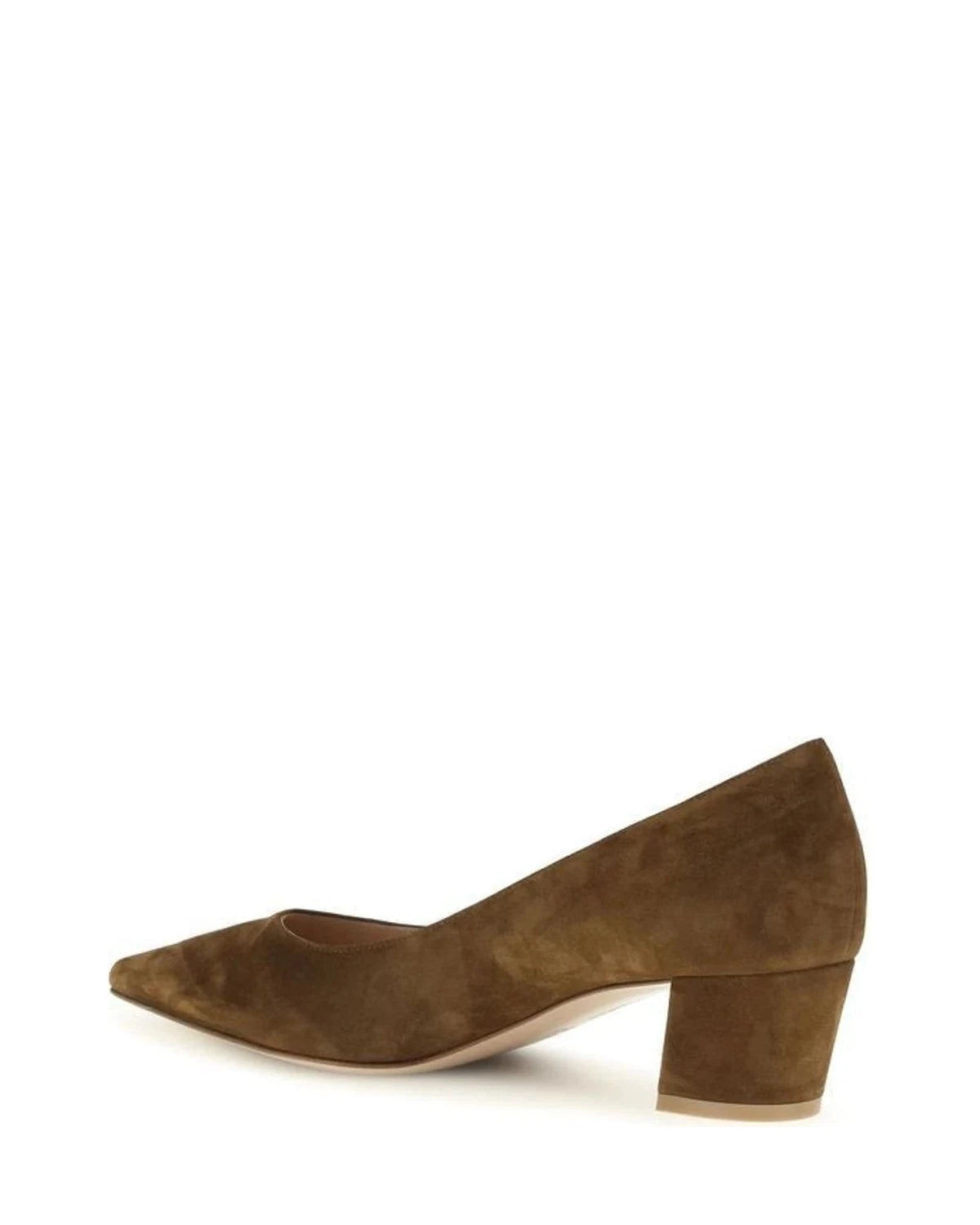 Gianvito Rossi Pumps in brown, Suede — view 3