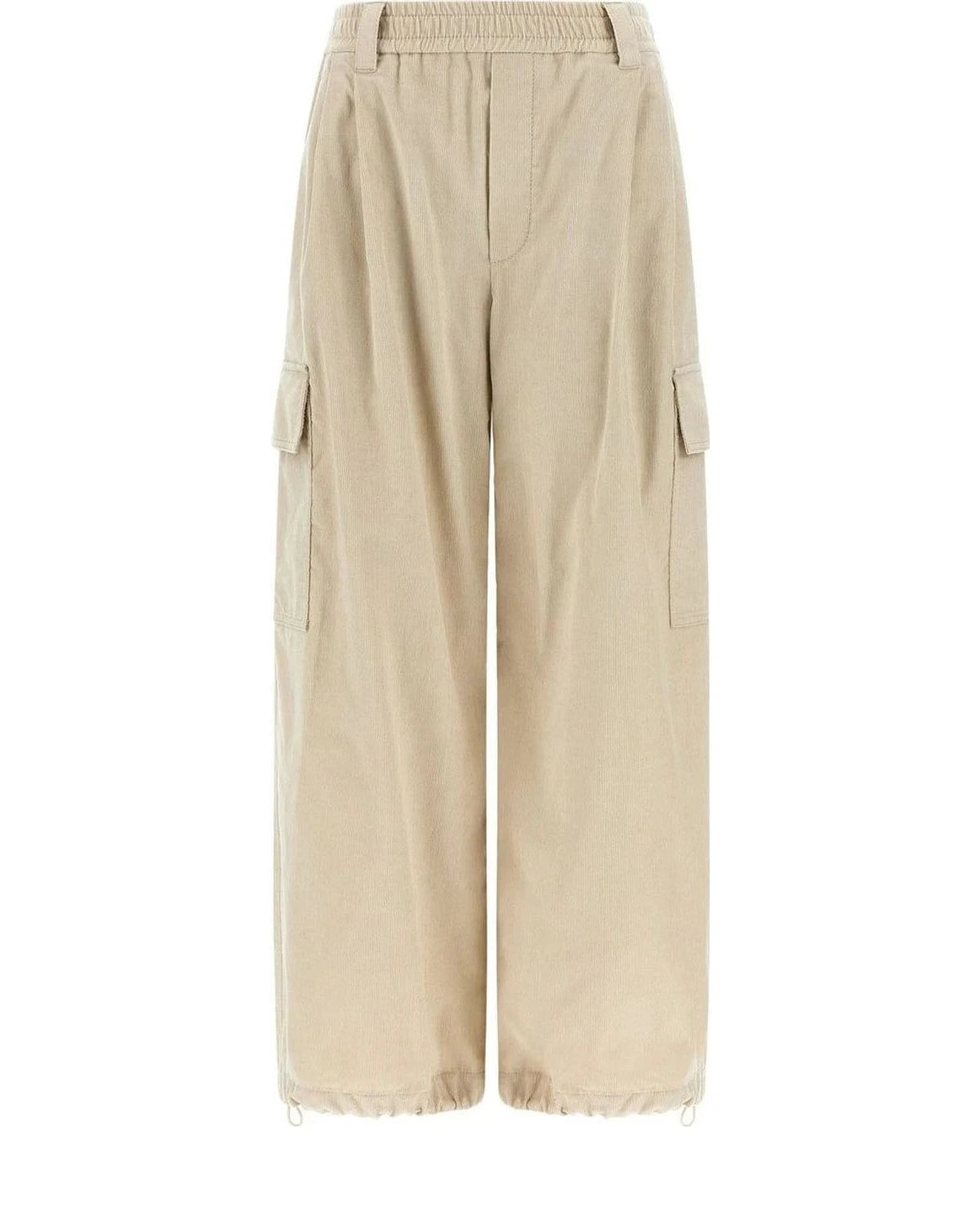 Brunello Cucinelli Cargo Pant in beige, Cotton