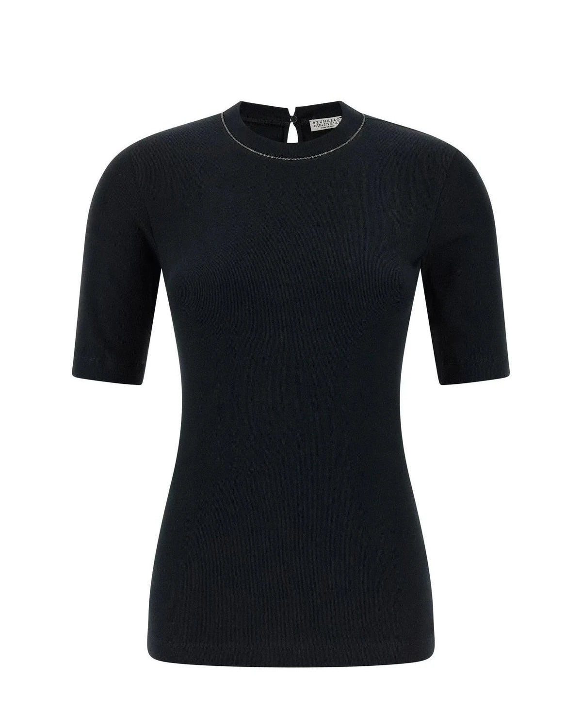 Brunello Cucinelli Cardigan in black, Cotton