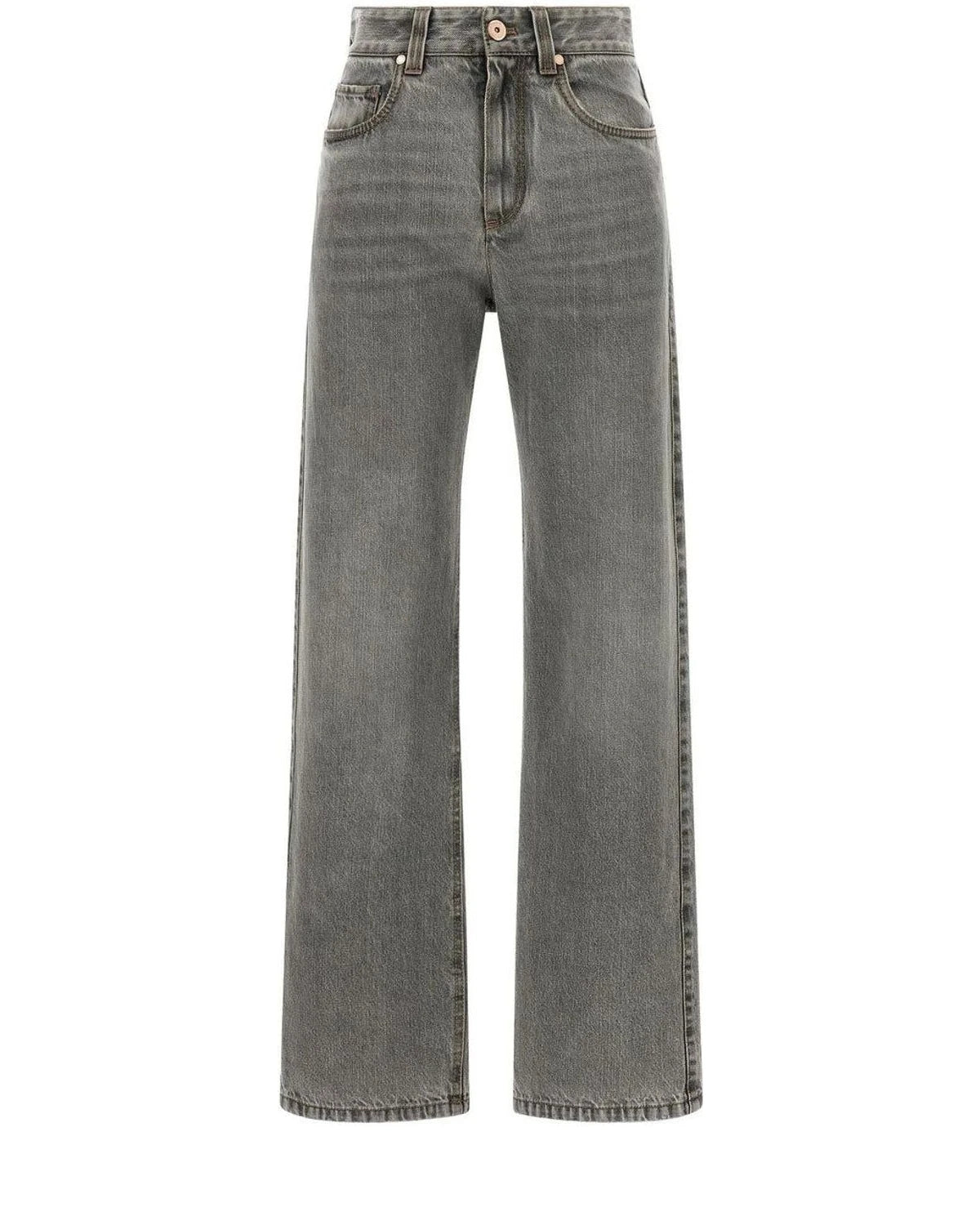 Brunello Cucinelli Jean in gray, Cotton