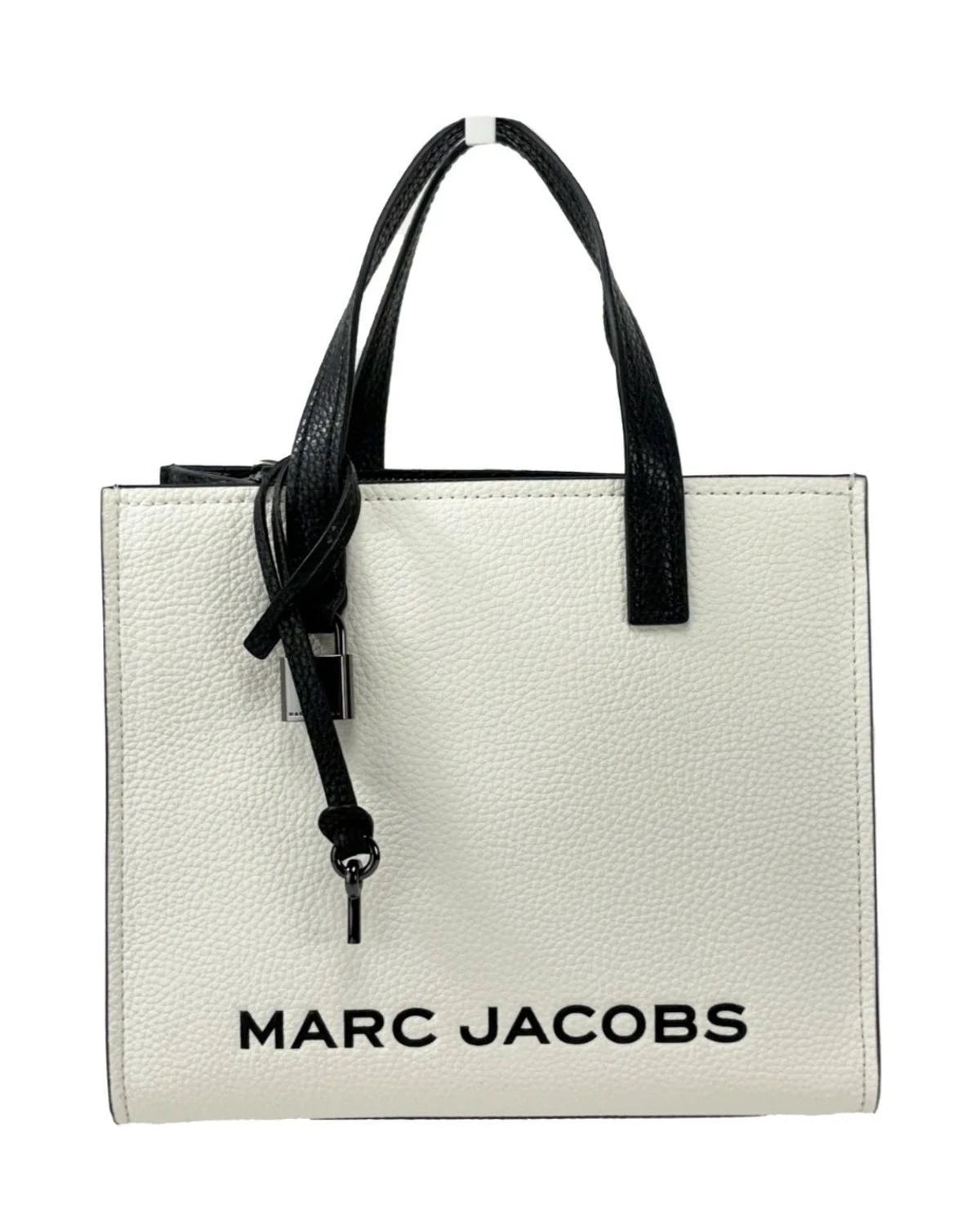 Marc Jacobs Satchel Bag in gray, Pebbled Leather