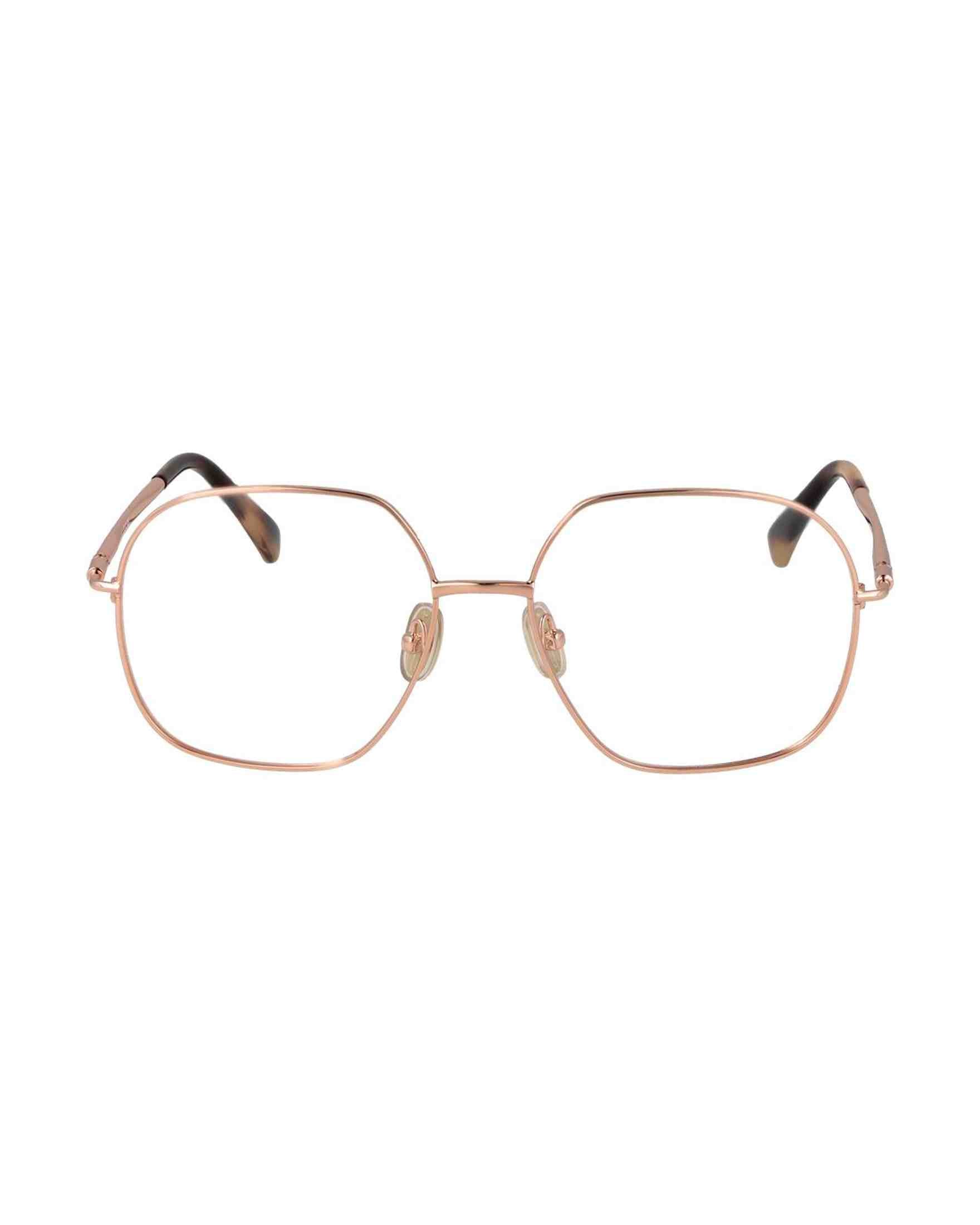 Max Mara Rose Gold Women Optical Frame Glam Steals
