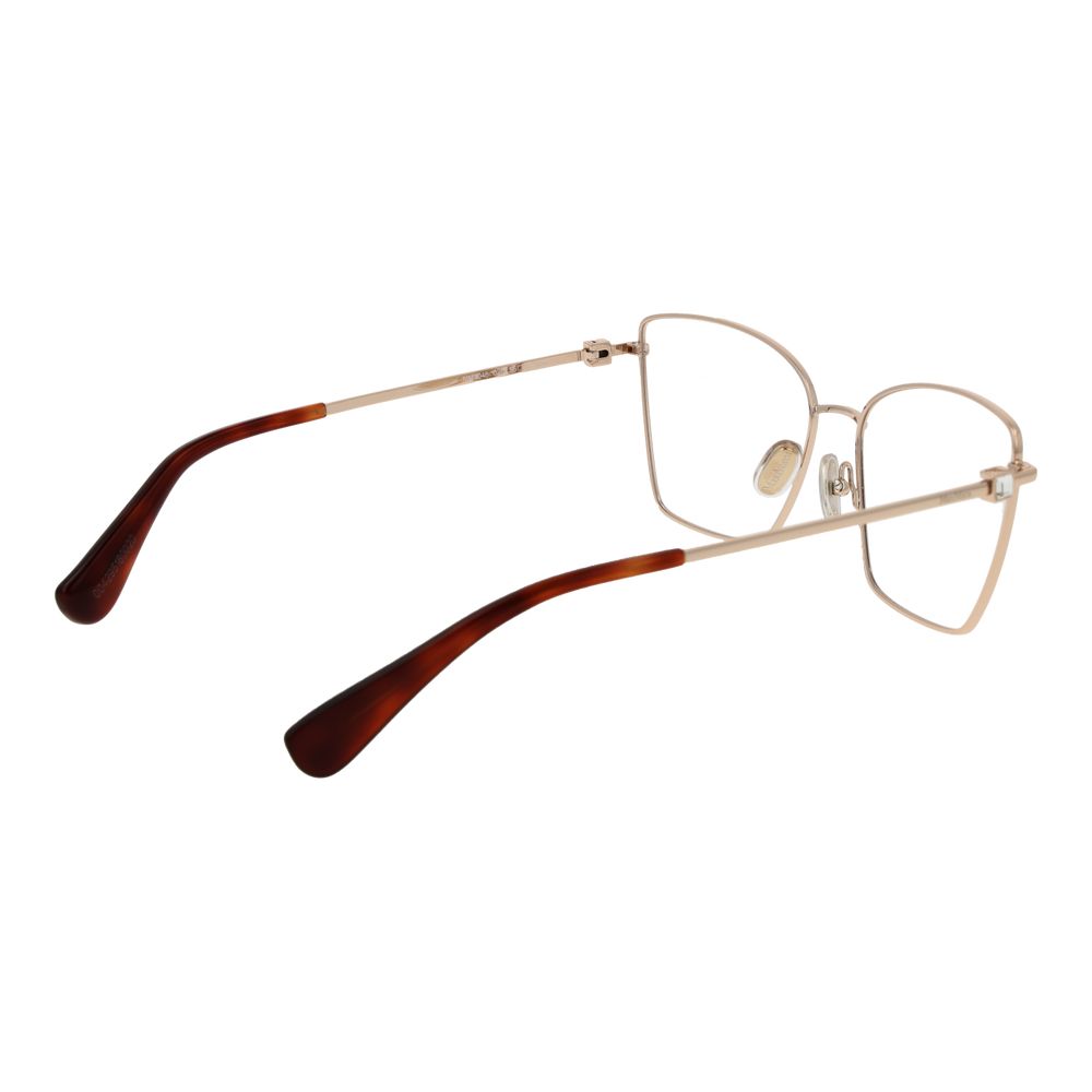 Max Mara Rose Gold Women Optical Frame Glam Steals