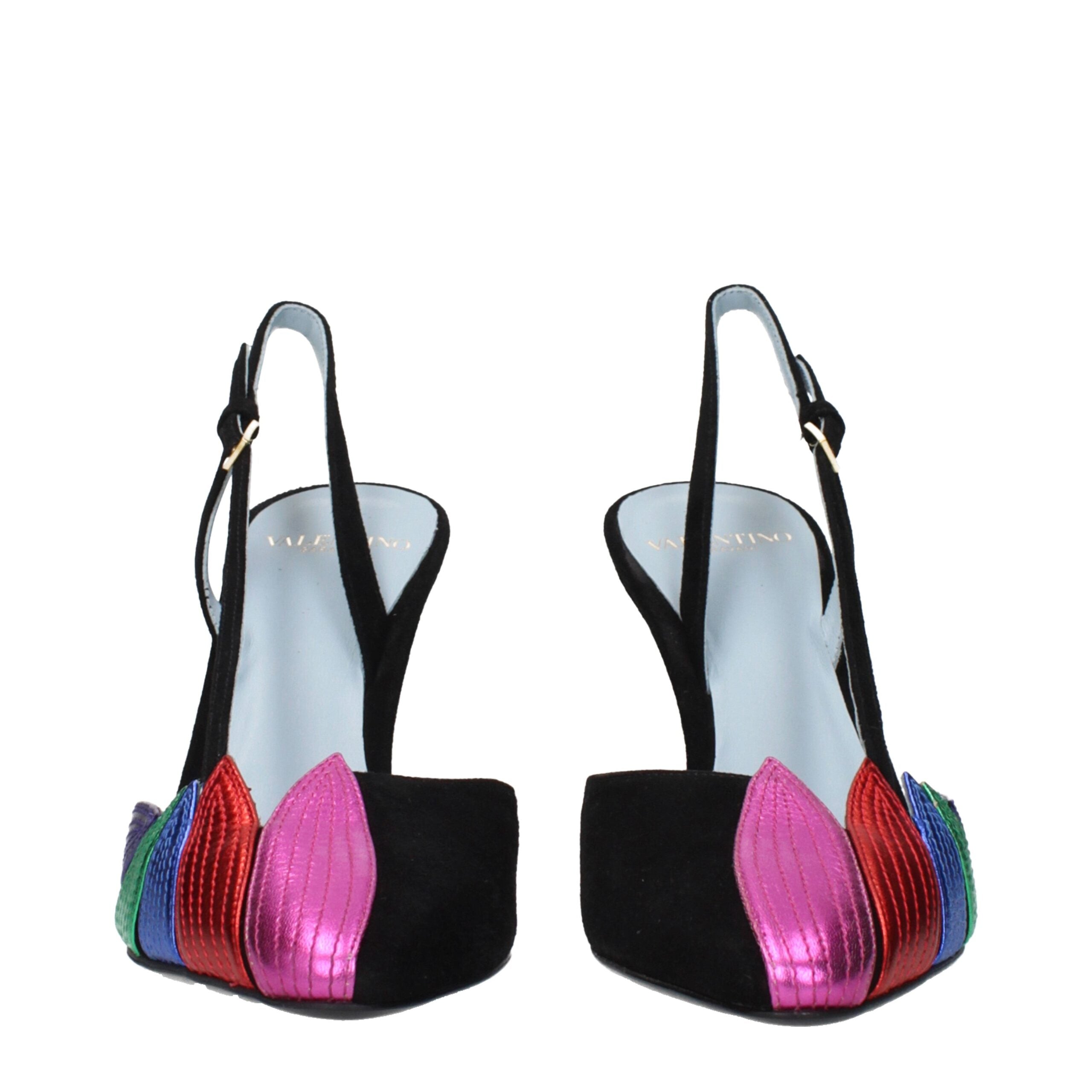 Valentino Black Leather Garavani High Heel Pumps Glam Steals