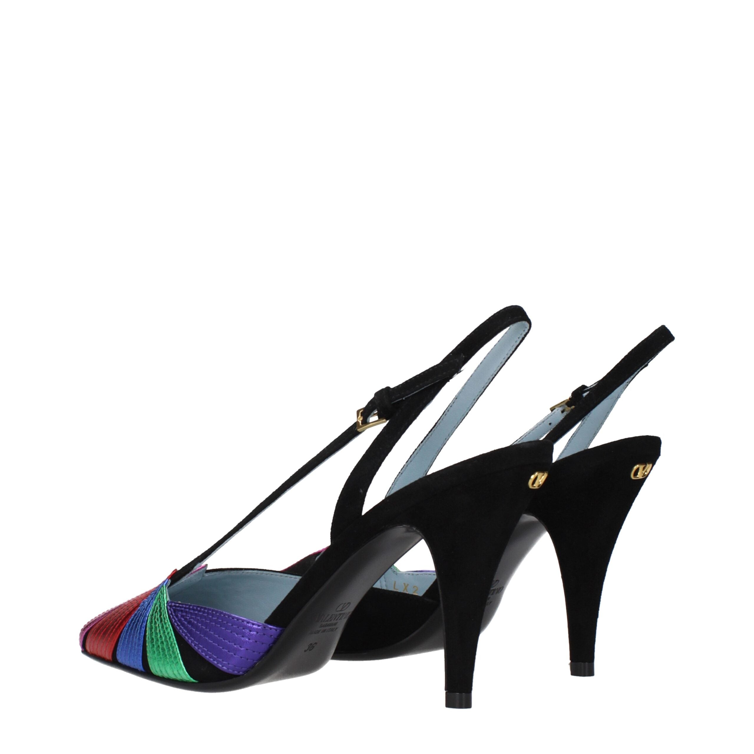 Valentino Black Leather Garavani High Heel Pumps Glam Steals