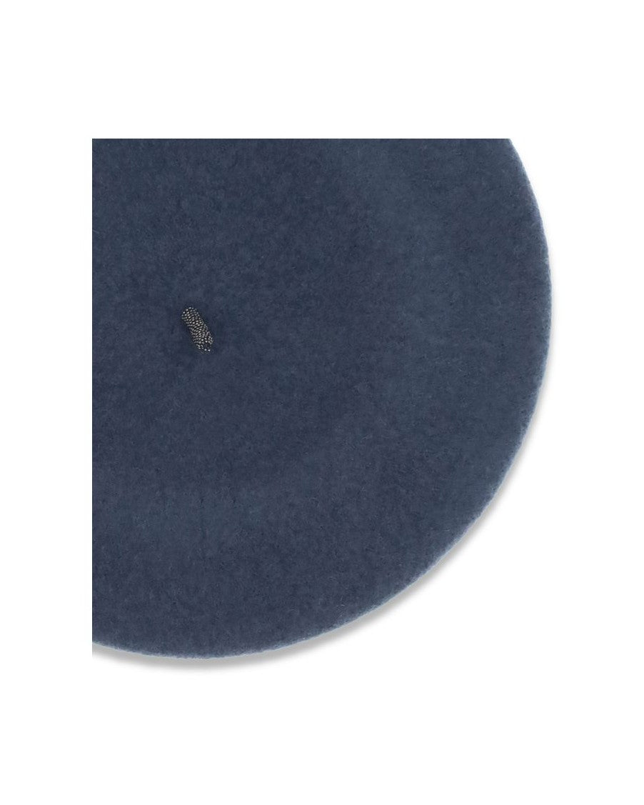 Brunello Cucinelli Wool Basque Hat with Precious Details Glam Steals