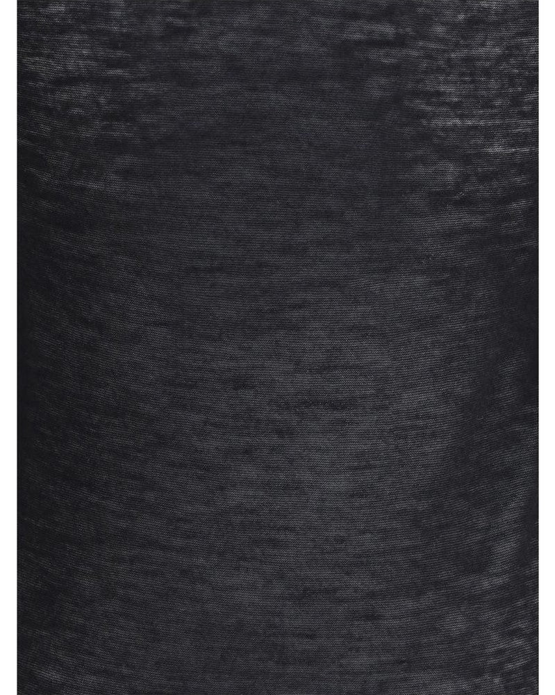 Saint Laurent Short-sleeved T-shirt in Cashmere and Silk Glam Steals