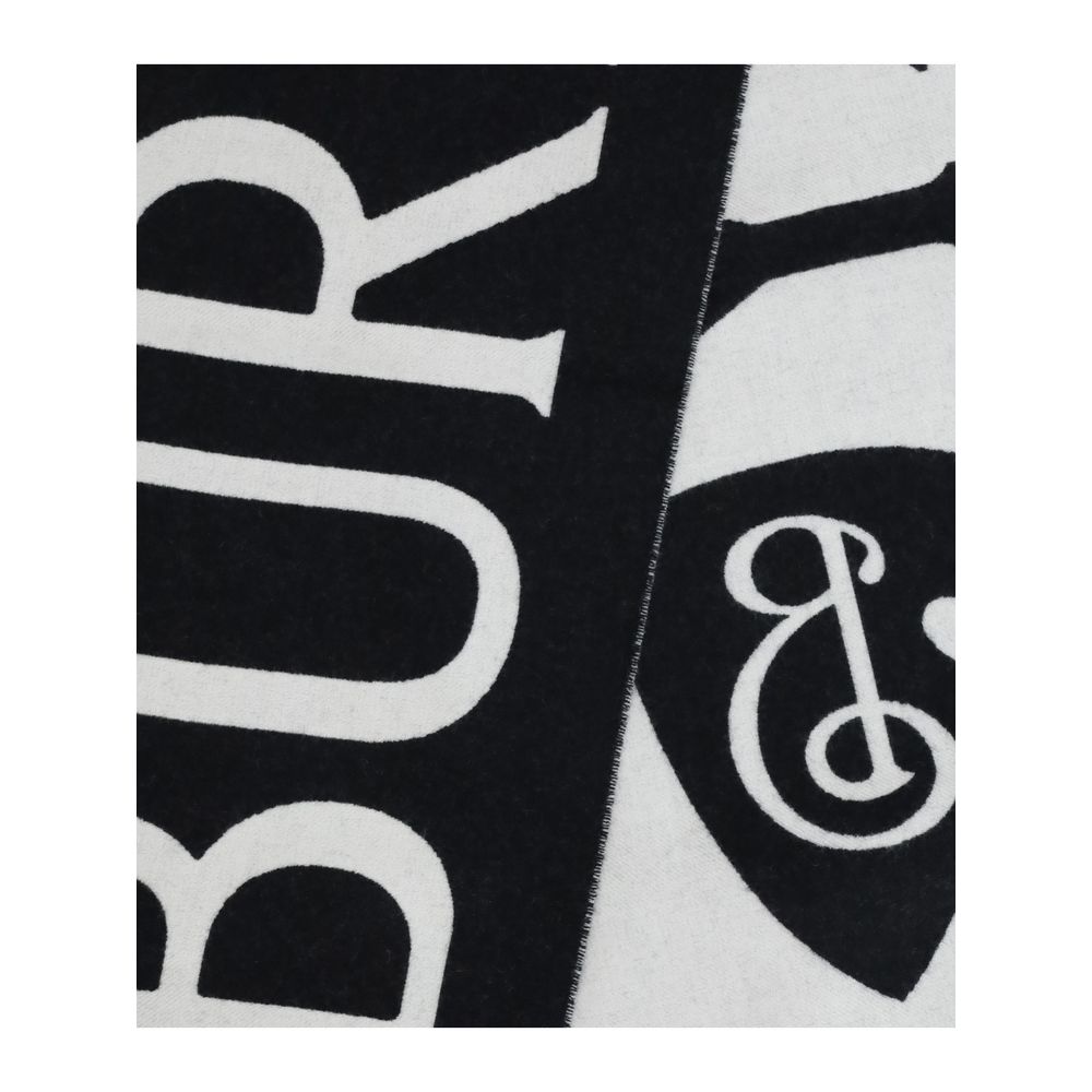 Burberry Wool Logo Scarf Glam Steals