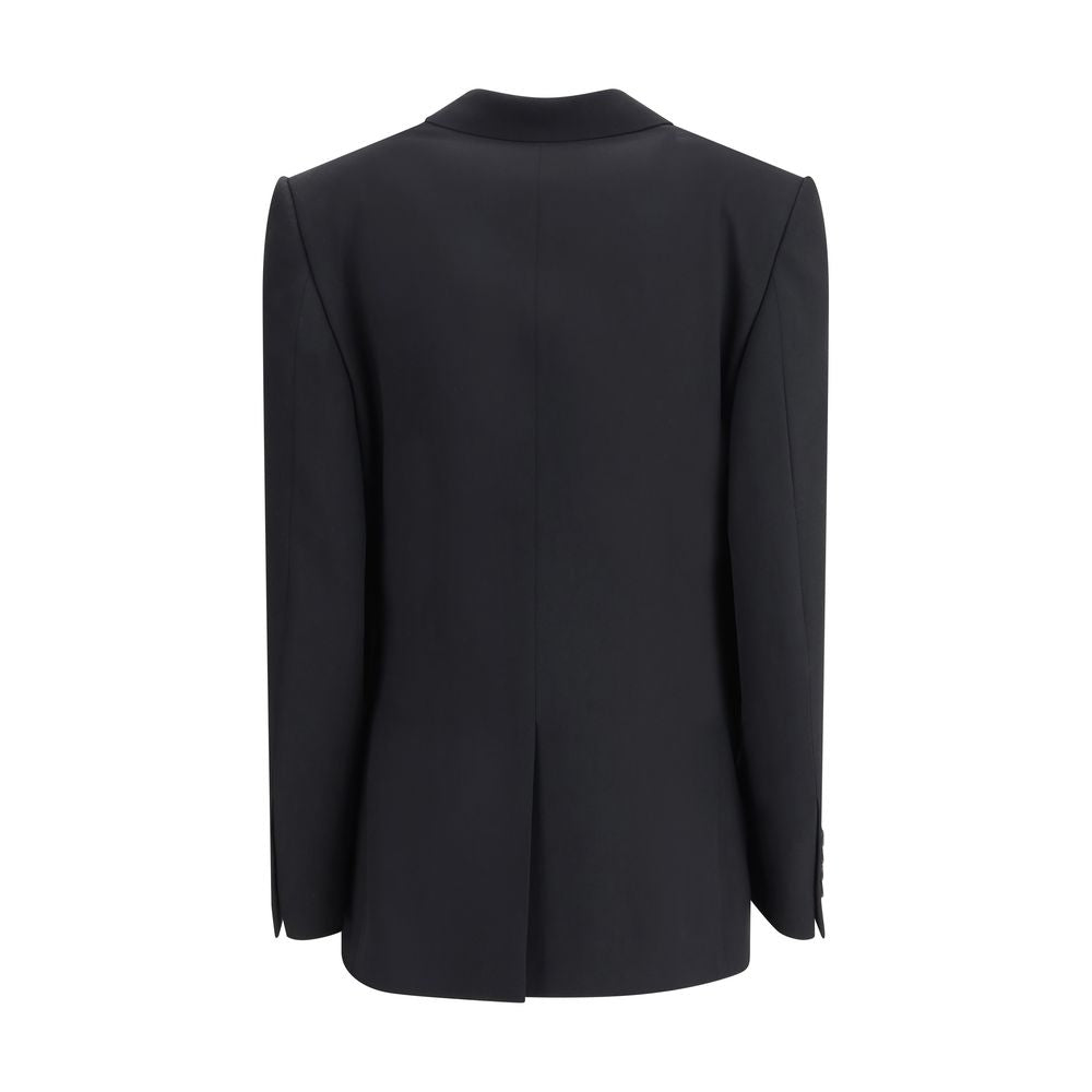 Balenciaga Black Wool Suit Blazer Glam Steals