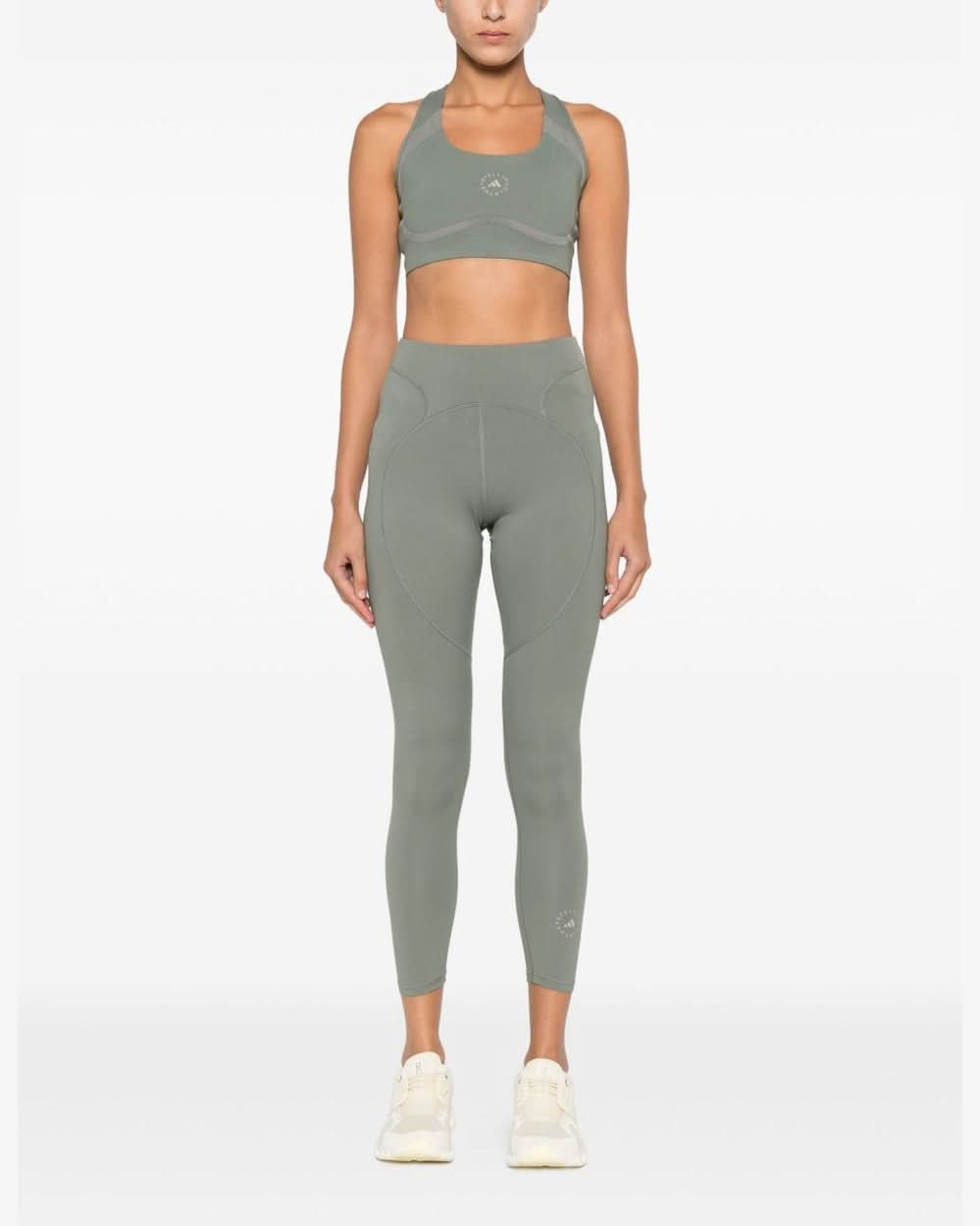 Adidas By Stella Mccartney Green Bra Glam Steals