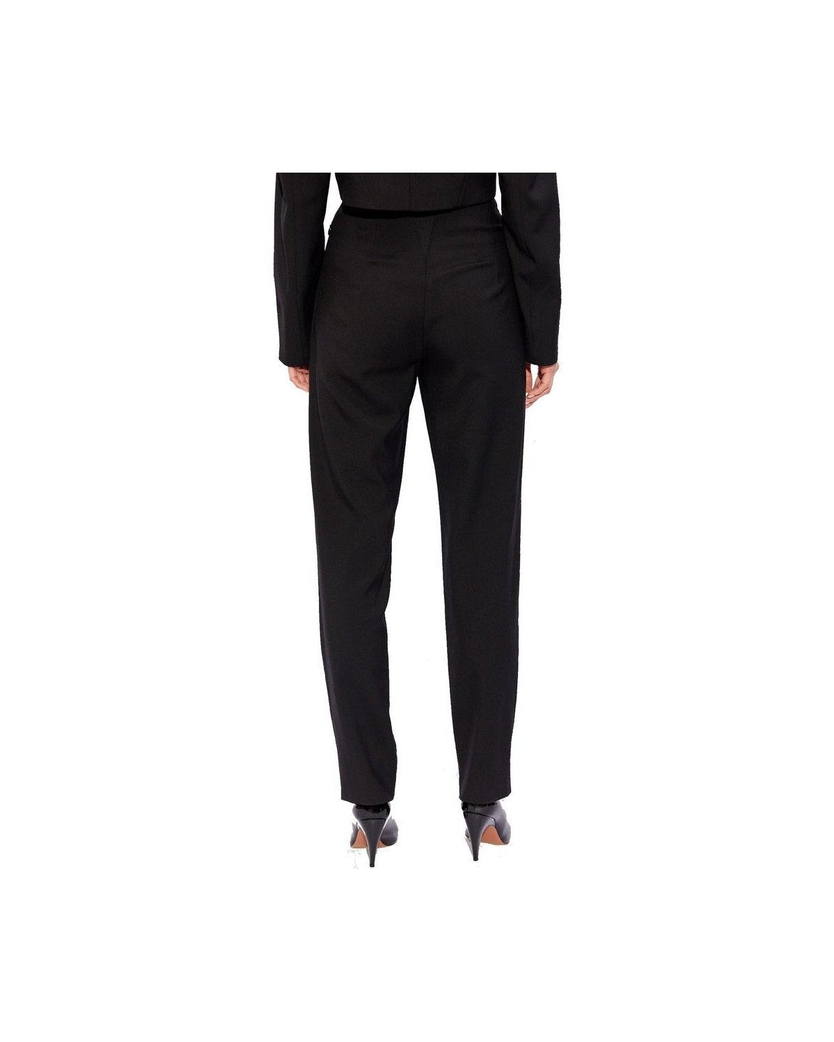 Alaïa Black Elastane Dress Pant Glam Steals