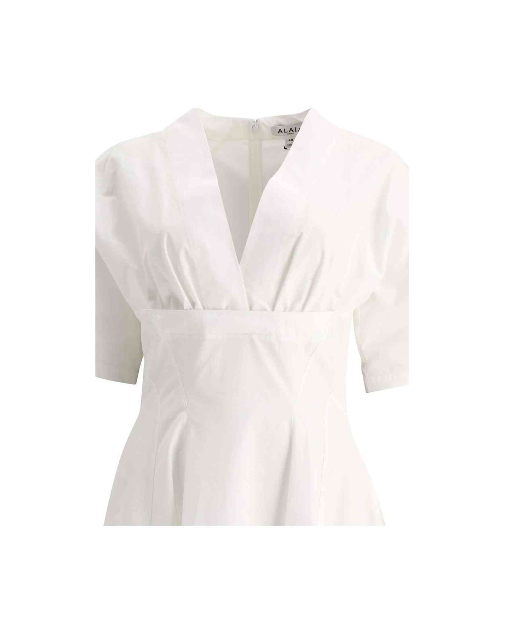 Alaïa Cotton Midi Dress Glam Steals