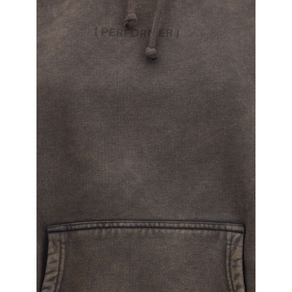 Alainpaul Gathered Neckline Hoodie Glam Steals