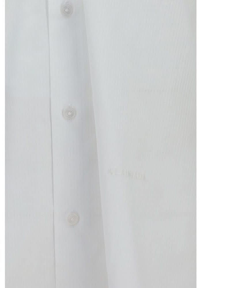 Alainpaul White Cotton Shirt Glam Steals