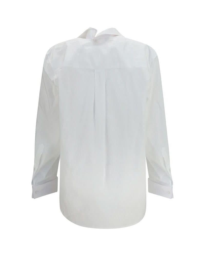 Alainpaul White Cotton Shirt Glam Steals