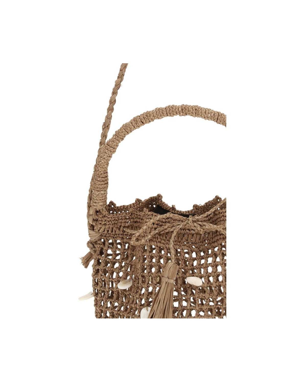 Alanui Brown Raffia Shoulder Bag Glam Steals