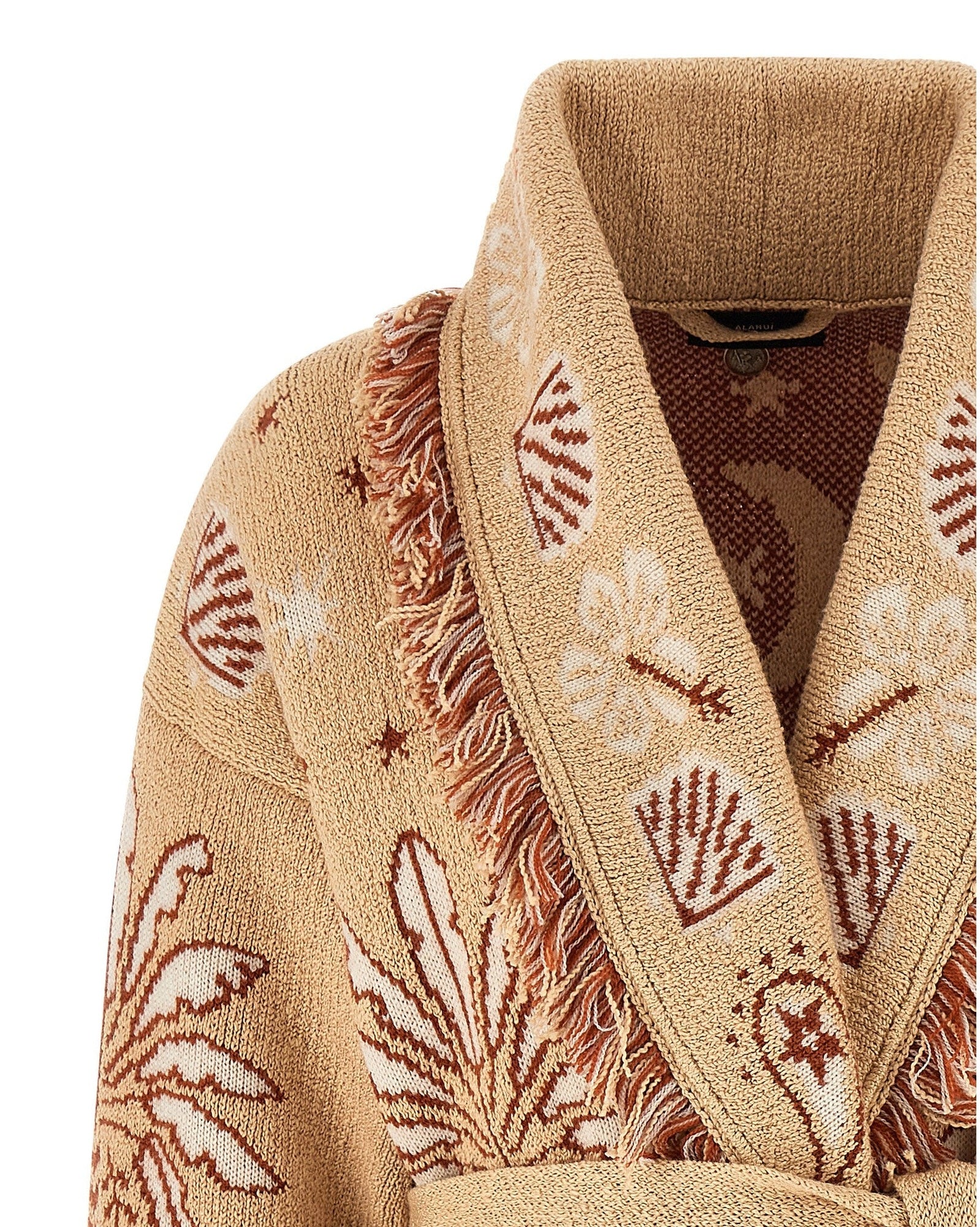 Alanui Echoes Of The Island Cardigan Glam Steals