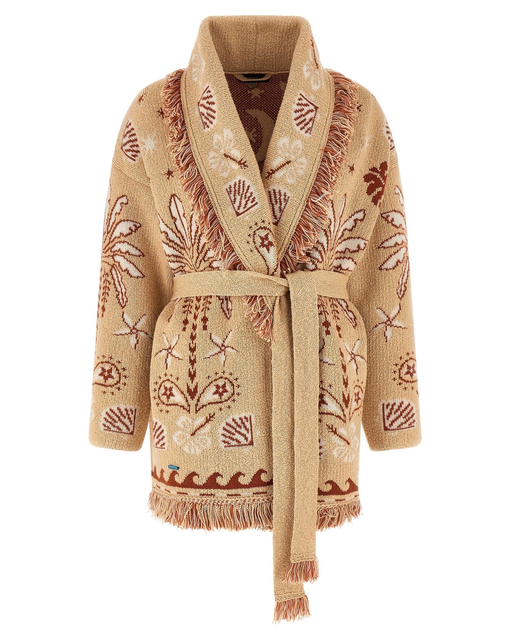 Alanui Echoes Of The Island Cardigan Glam Steals